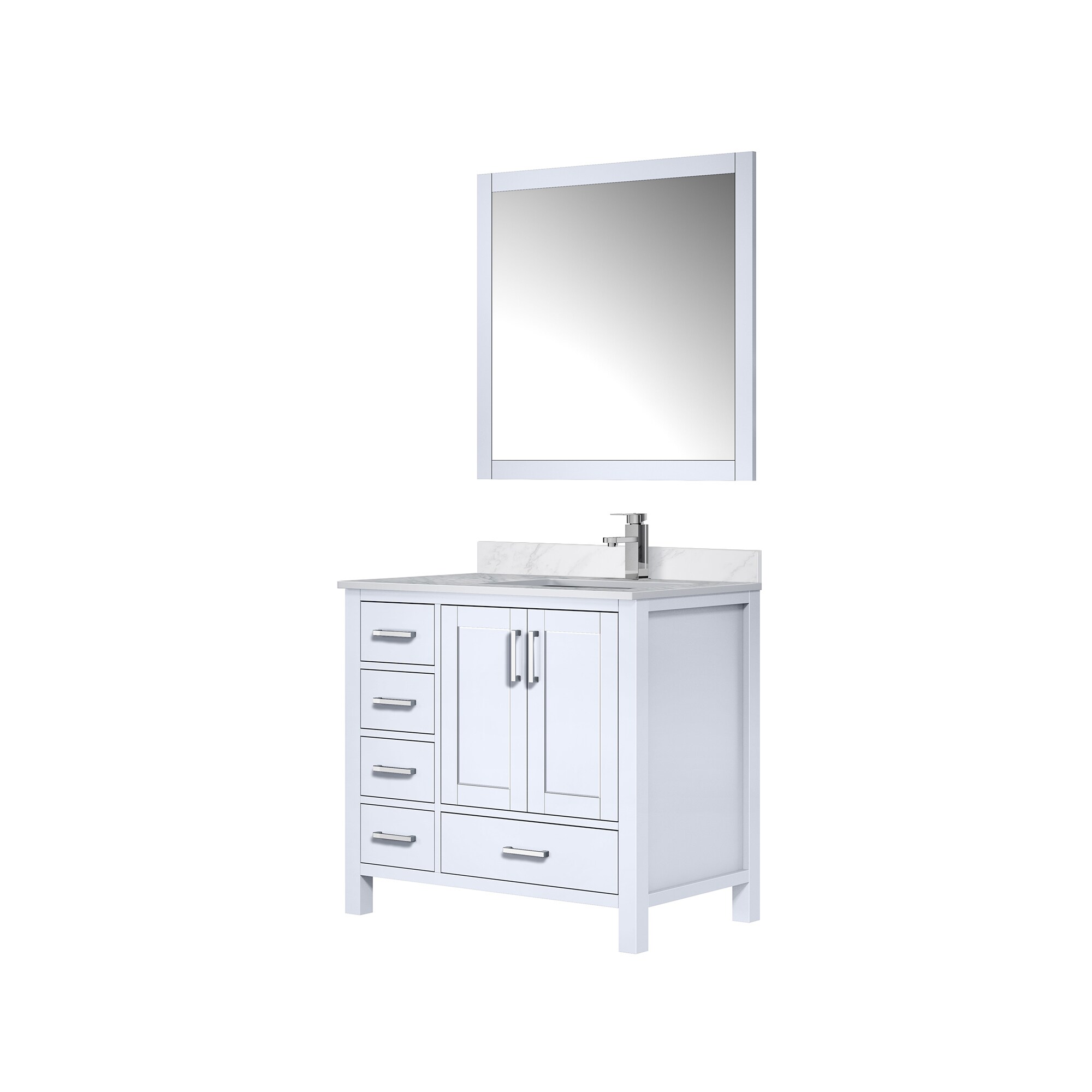 Lexora LJ342236SADSM34FR Bath-Vanity-Combo - View #4