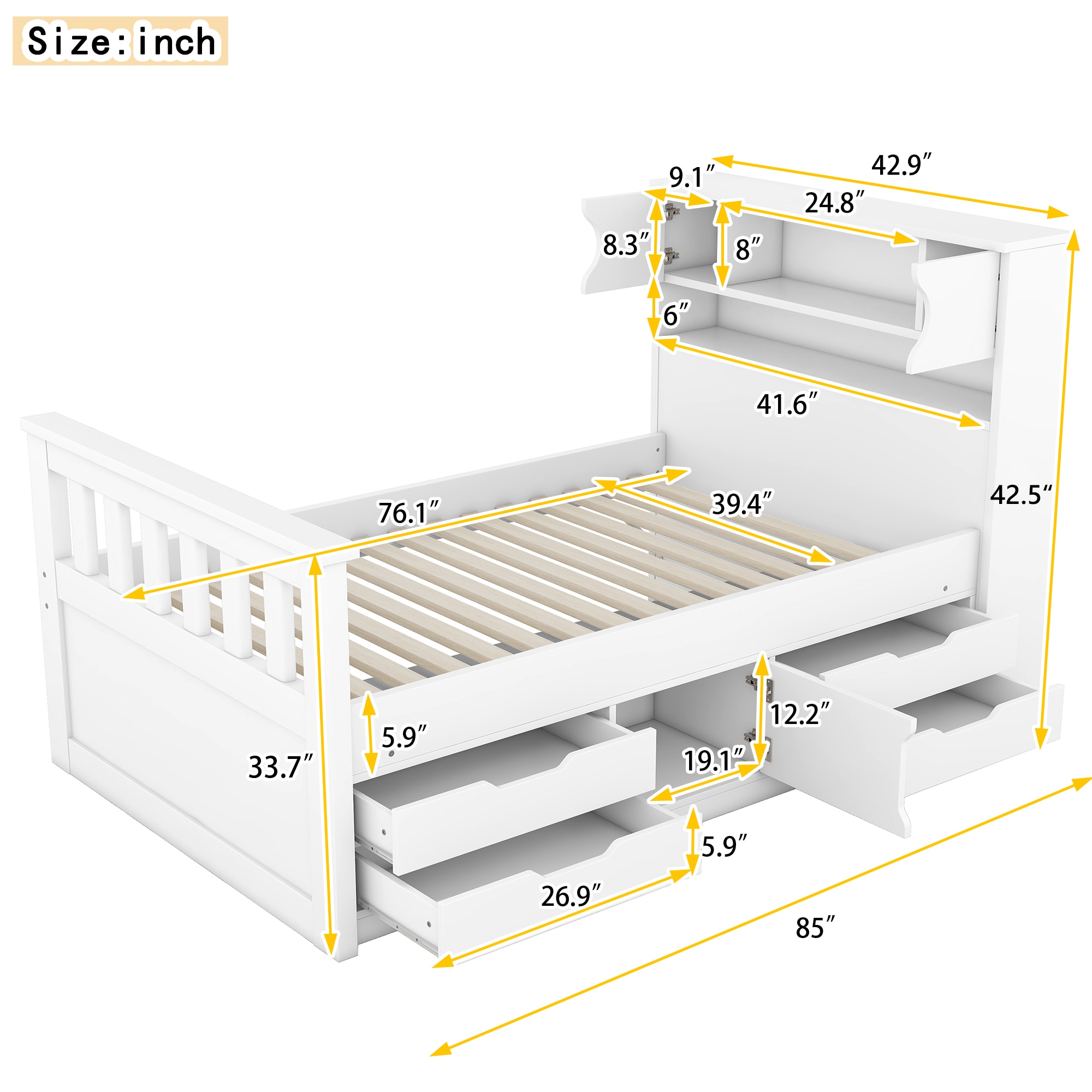 ModernLuxe GX001828AAK beds - View #3