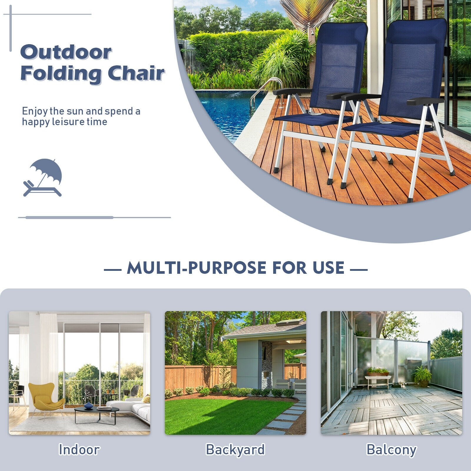 Forclover HYFE-70270BK2 Patio-Chairs - View #11