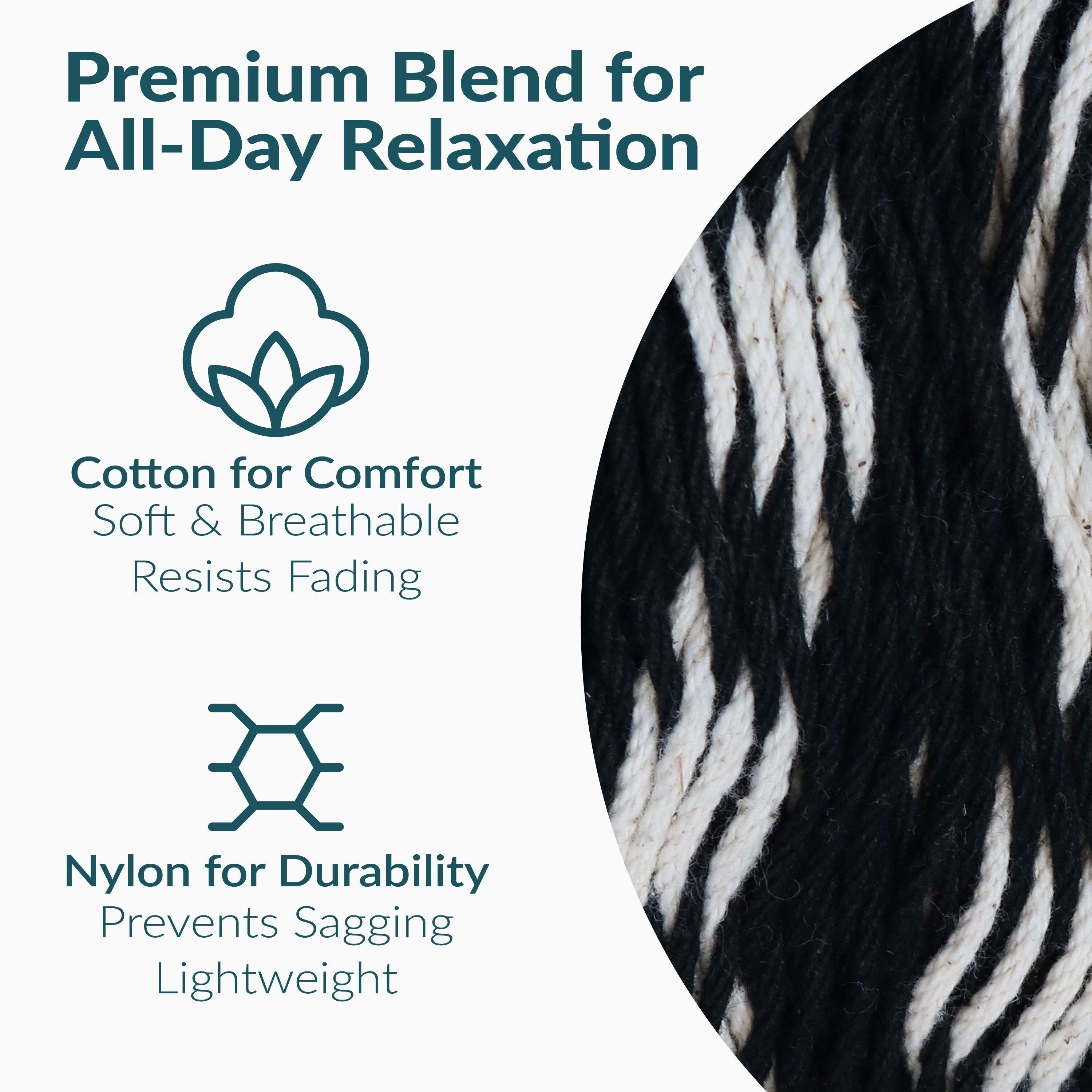 Sunnydaze Decor HM24NBLK hammocks - View #4