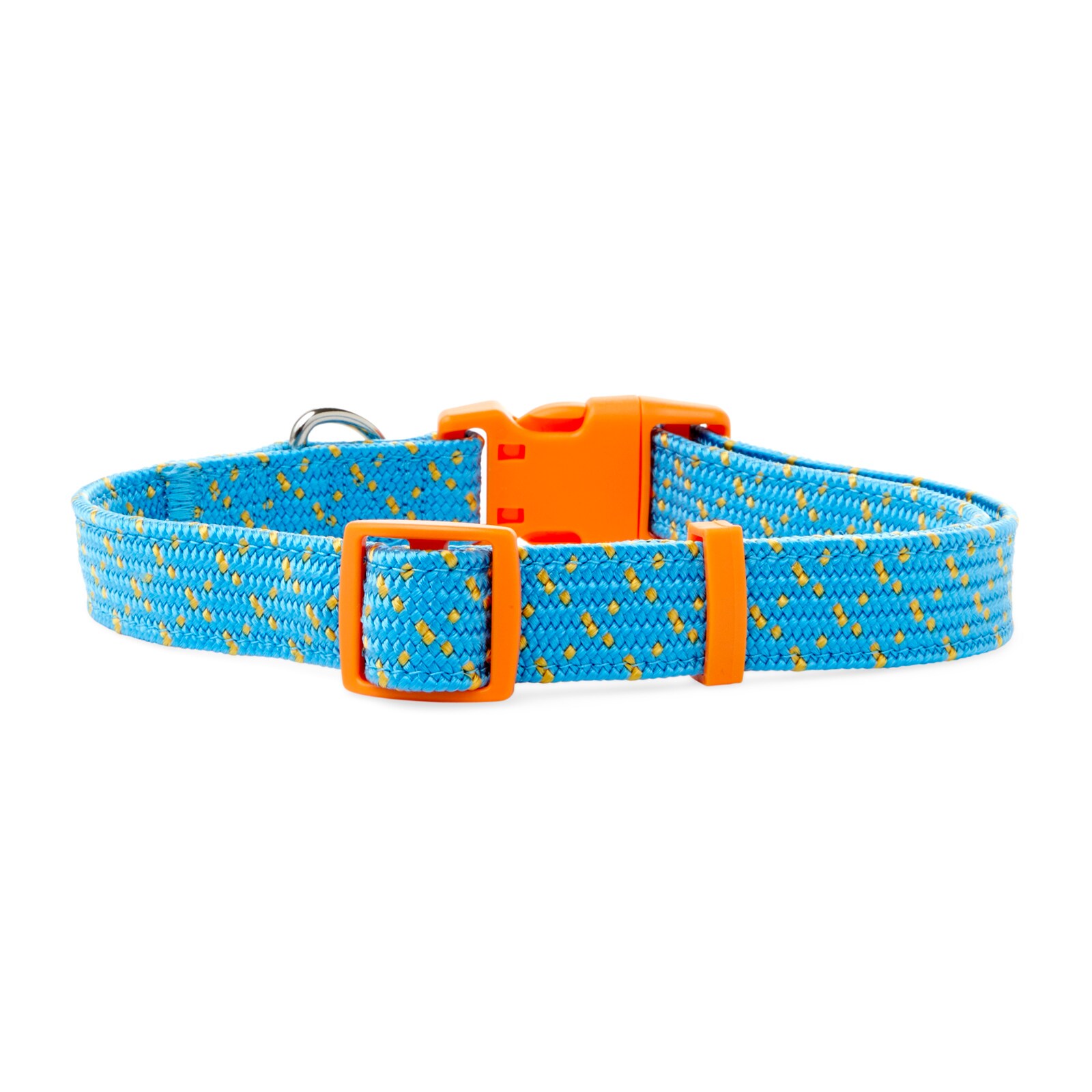 Youly Teal/Orange Dog Collar, Large in the Pet Collars & Harnesses ...