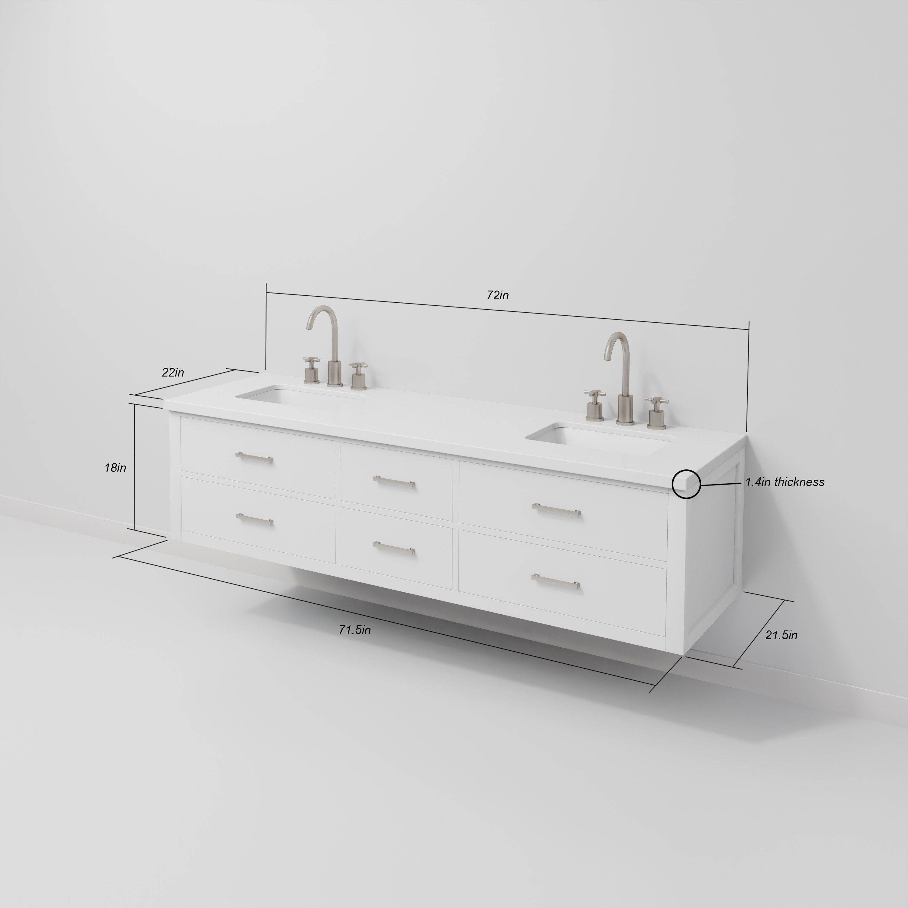 Lexora LVSO72DA200 Bath-Vanity-Combo - View #9