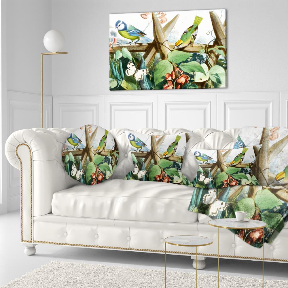 Designart 12-in x 20-in Green Indoor Decorative Pillow in the Throw Pillows  department at