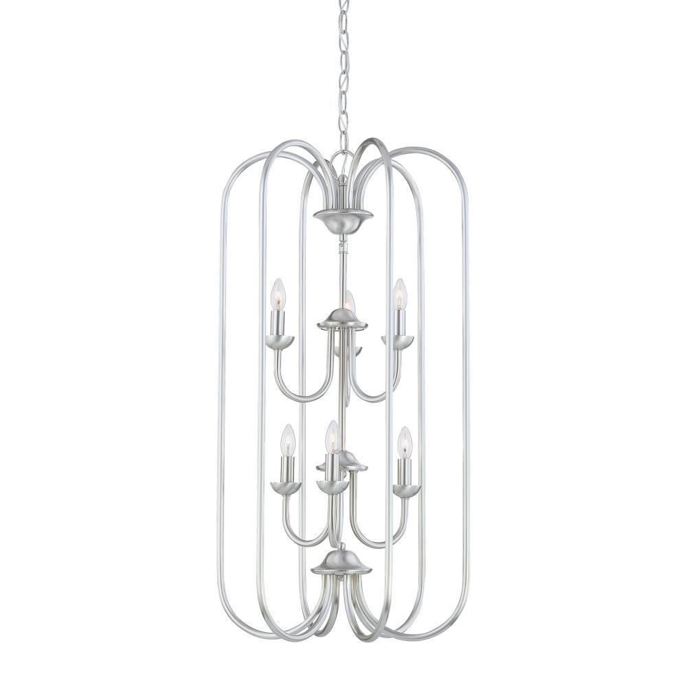 Thomas Lighting SL891878 Bella 6 -Light Oil-rubbed Brown Traditional For Use in Bedrooms, Dining Rooms, Foyers, Kitchens, Living Rooms Chandelier