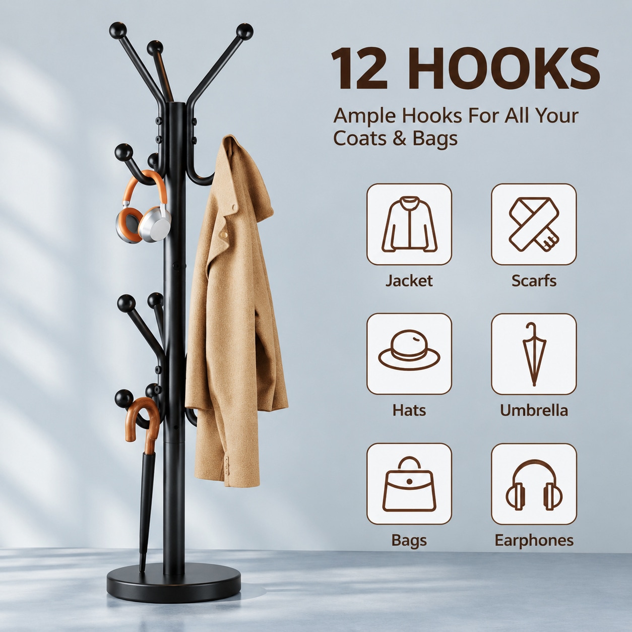 WZK 253111043996 Coatrack-Stands-Pedestals - View #2