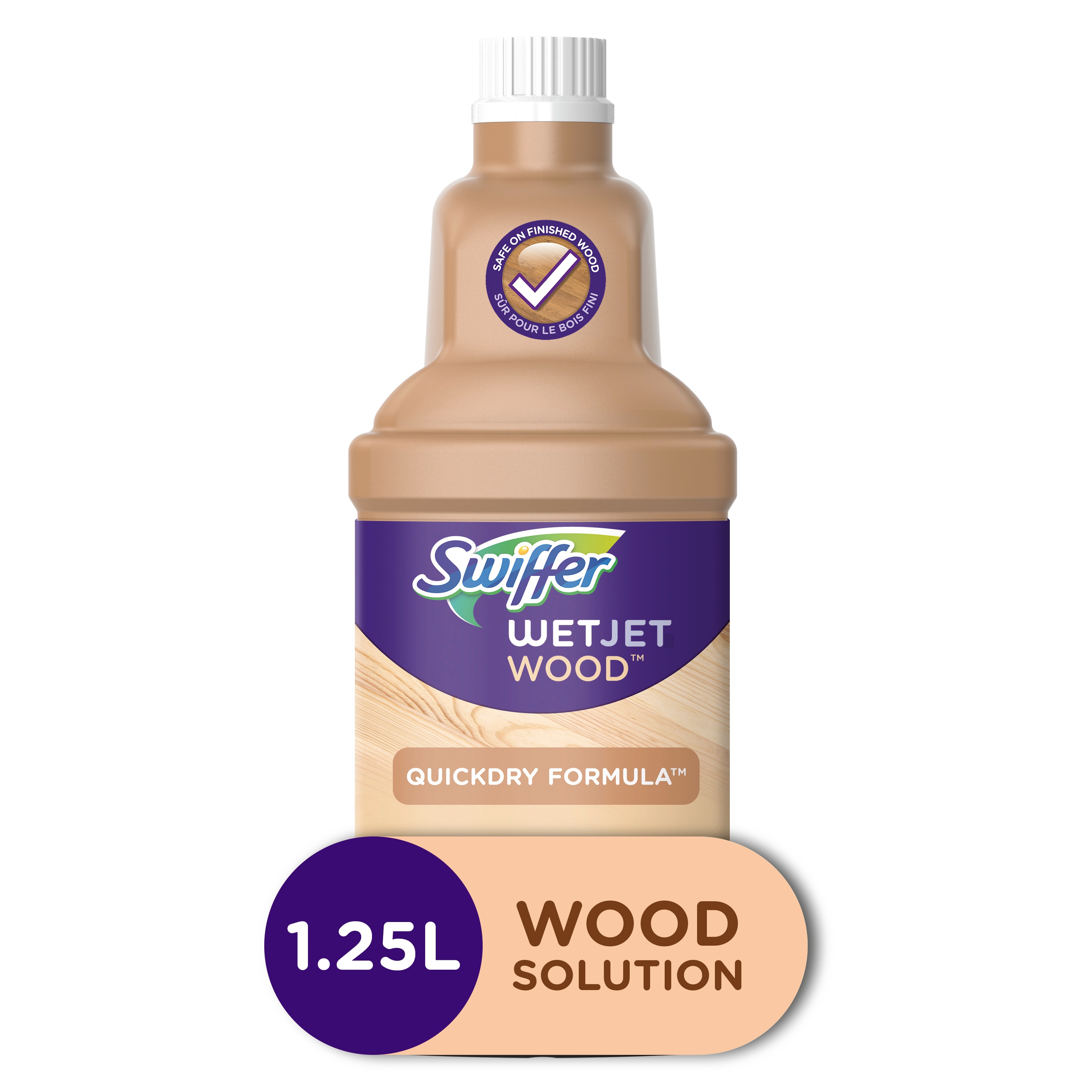 Swiffer WetJet Solution Nettoyante Pour Balai Spray, ( 2 x 1,25 L