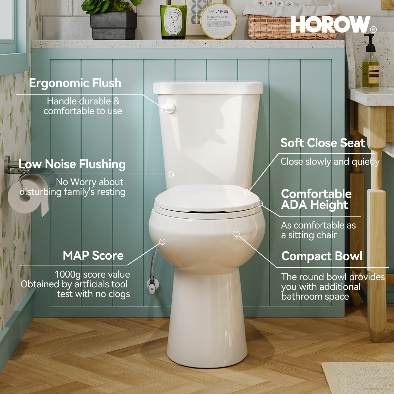 HOROW HR-R19S toilets - View #8