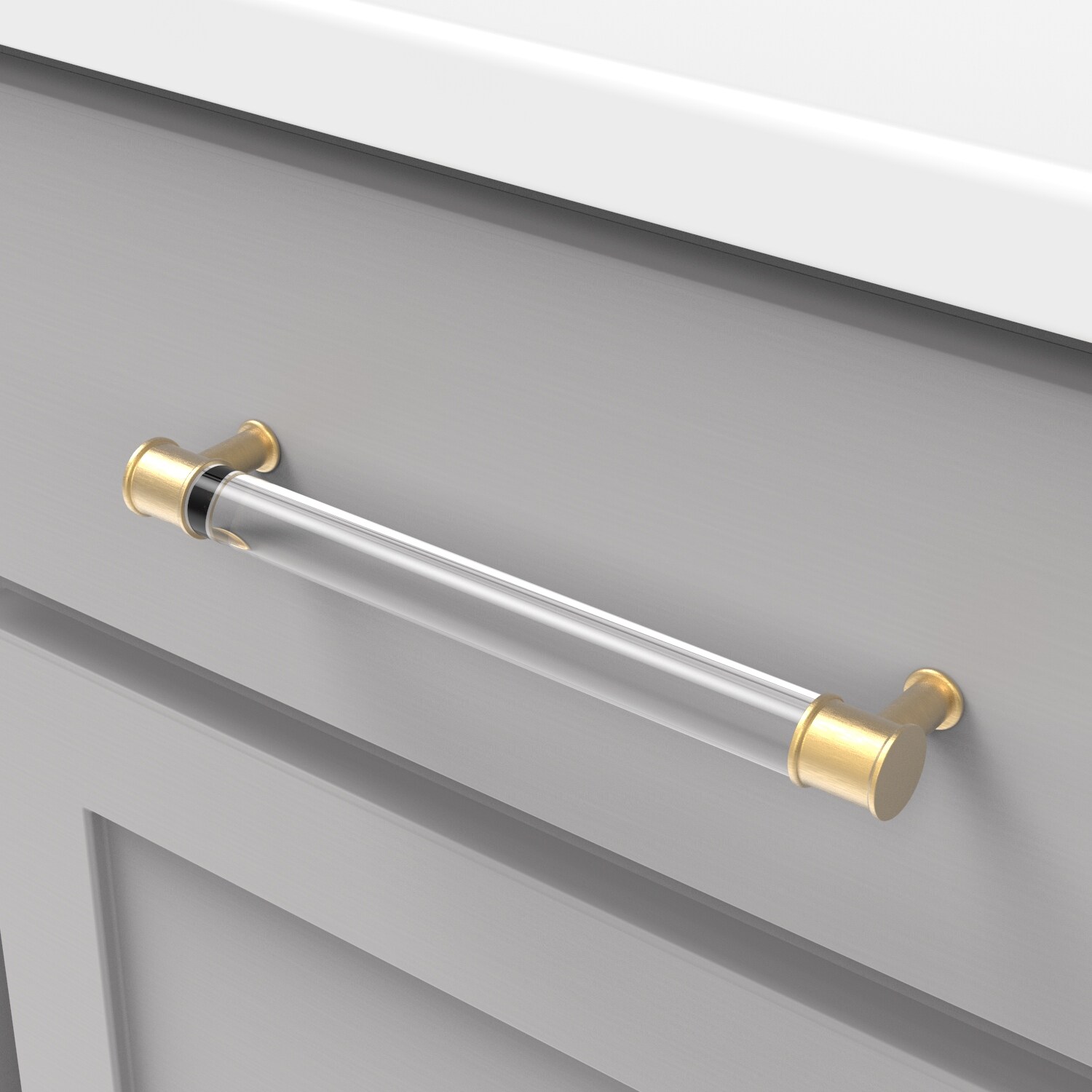 Hickory Hardware P3703-CABGB Cabinet-Pulls - View #3