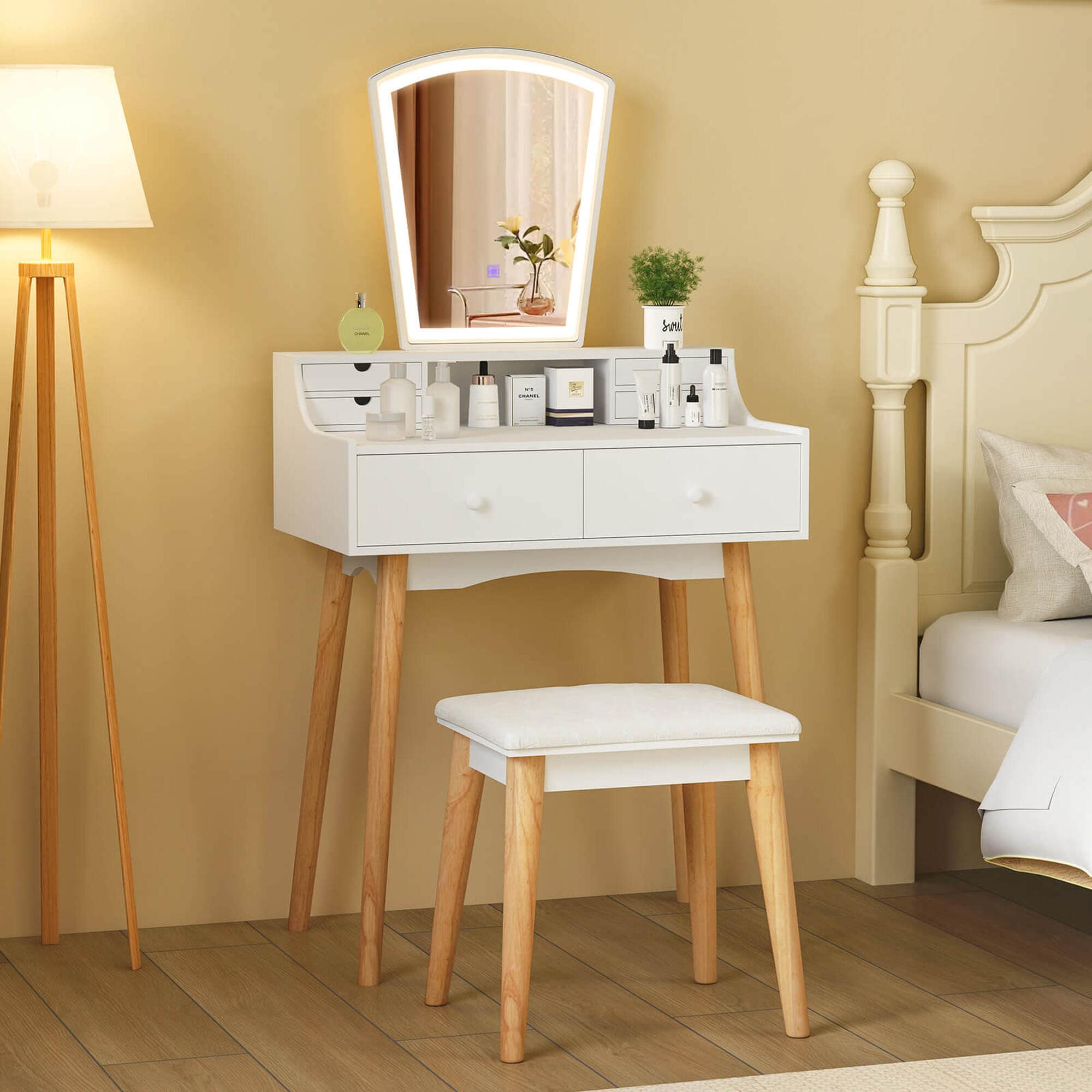 Costway HCST04824 Bedroom-Vanities - View #7