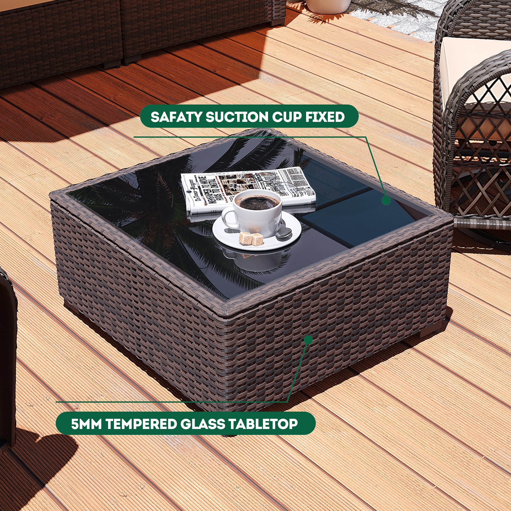 Patio Watcher LS-Z-Y9-B1 Patio-Conversation-Sets - View #5