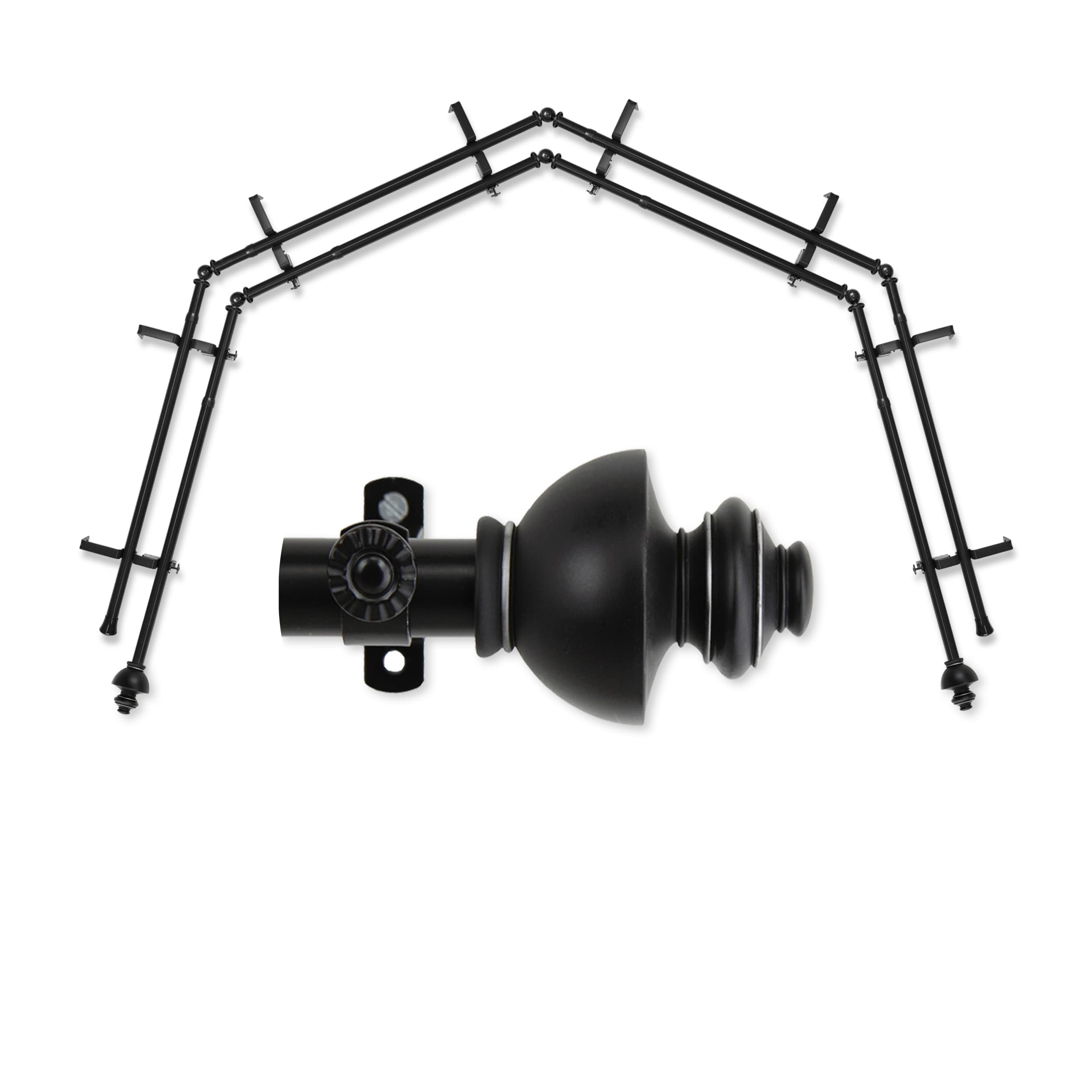Hart & Harlow L-4BAY-04-2D Curtain-Rods - View #2