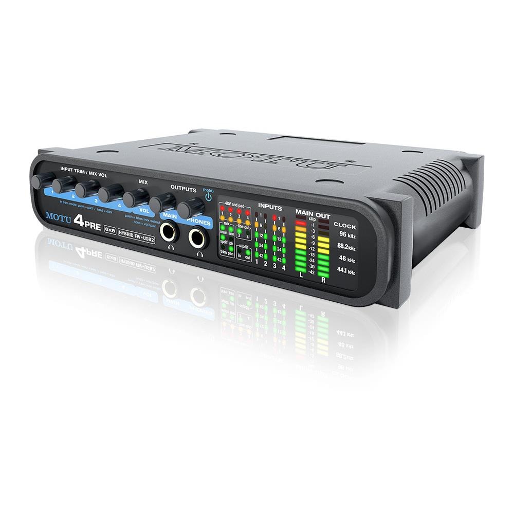  TCNCD387481 4PRE 6 x 8 Firewire and USB2 Audio Interface for Mac and PC