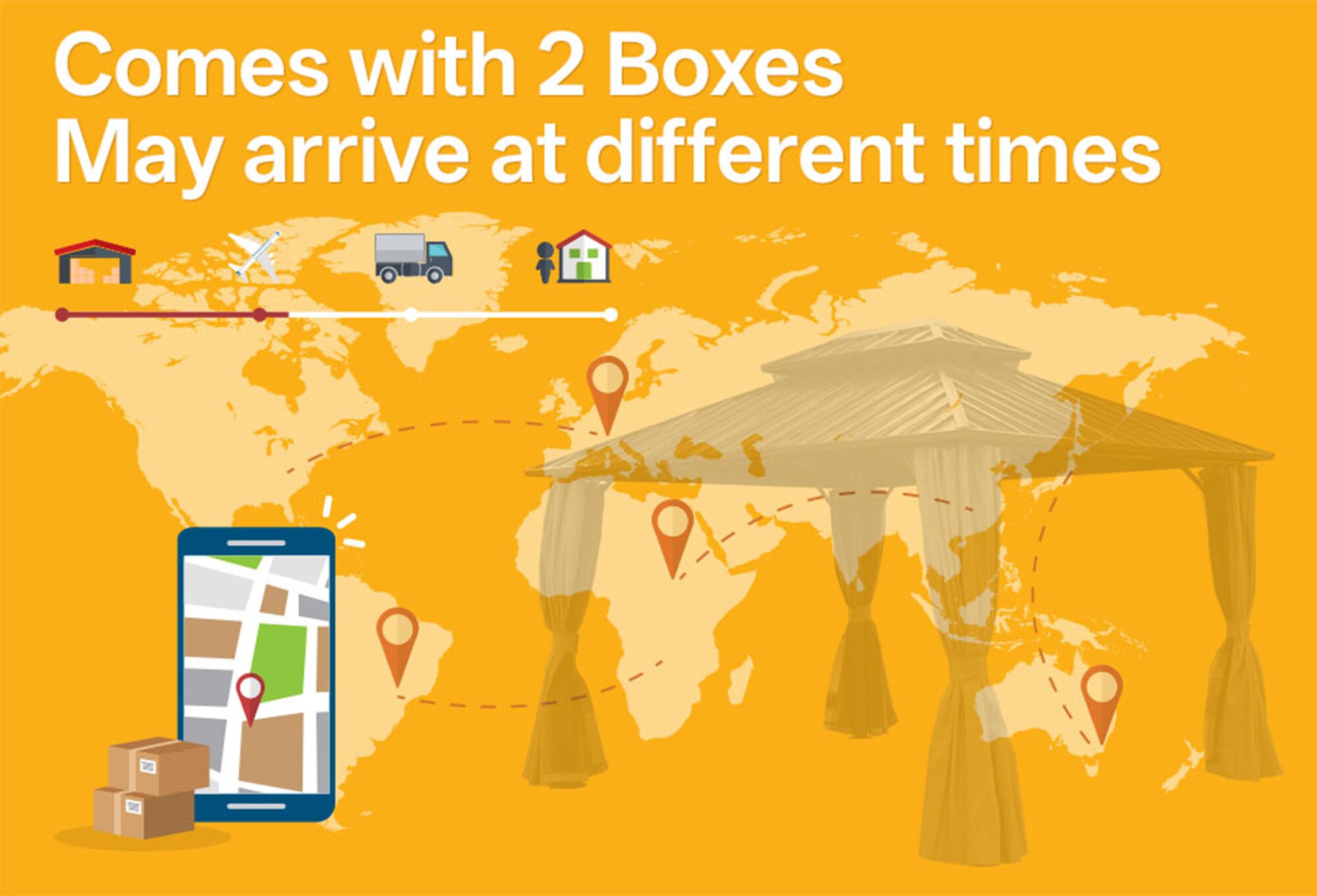 SINOFURN SYE350003GY Wood-Resin-Gazebos - View #12