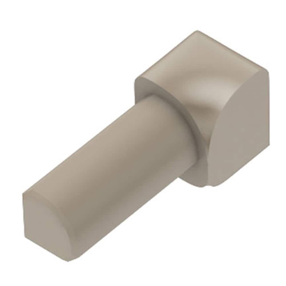 Schluter Systems I/PRO80HB Rondec 0.313-in W x 1-in L Light beige PVC Inside corner Tile Edge Trim