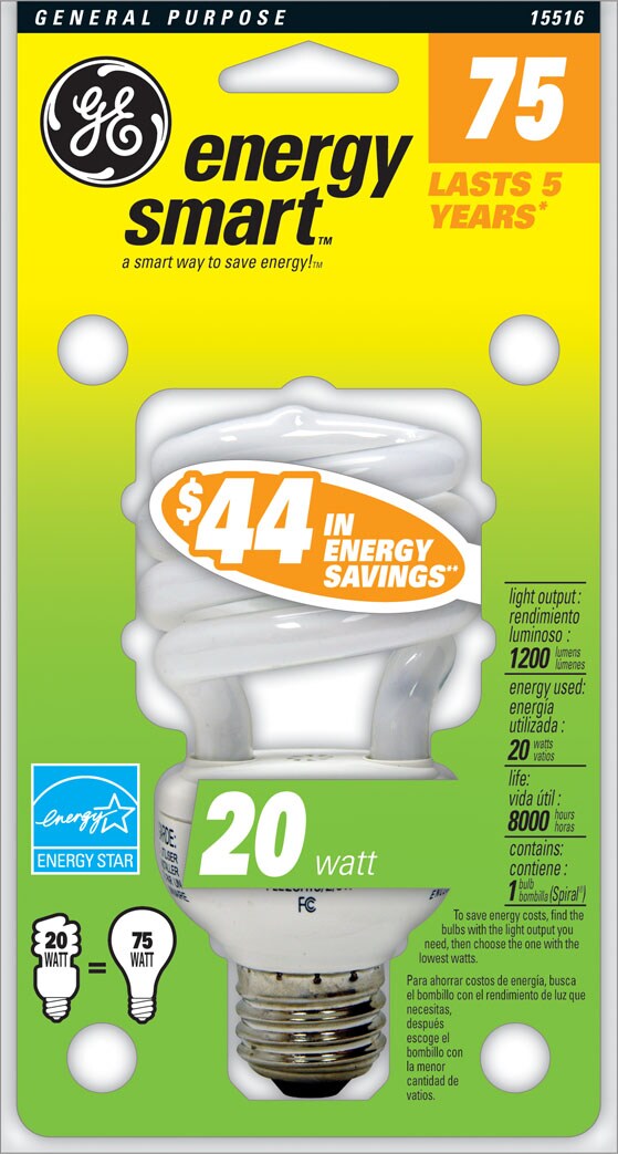 GE 75-Watt EQ Soft White Light Bulb at Lowes.com