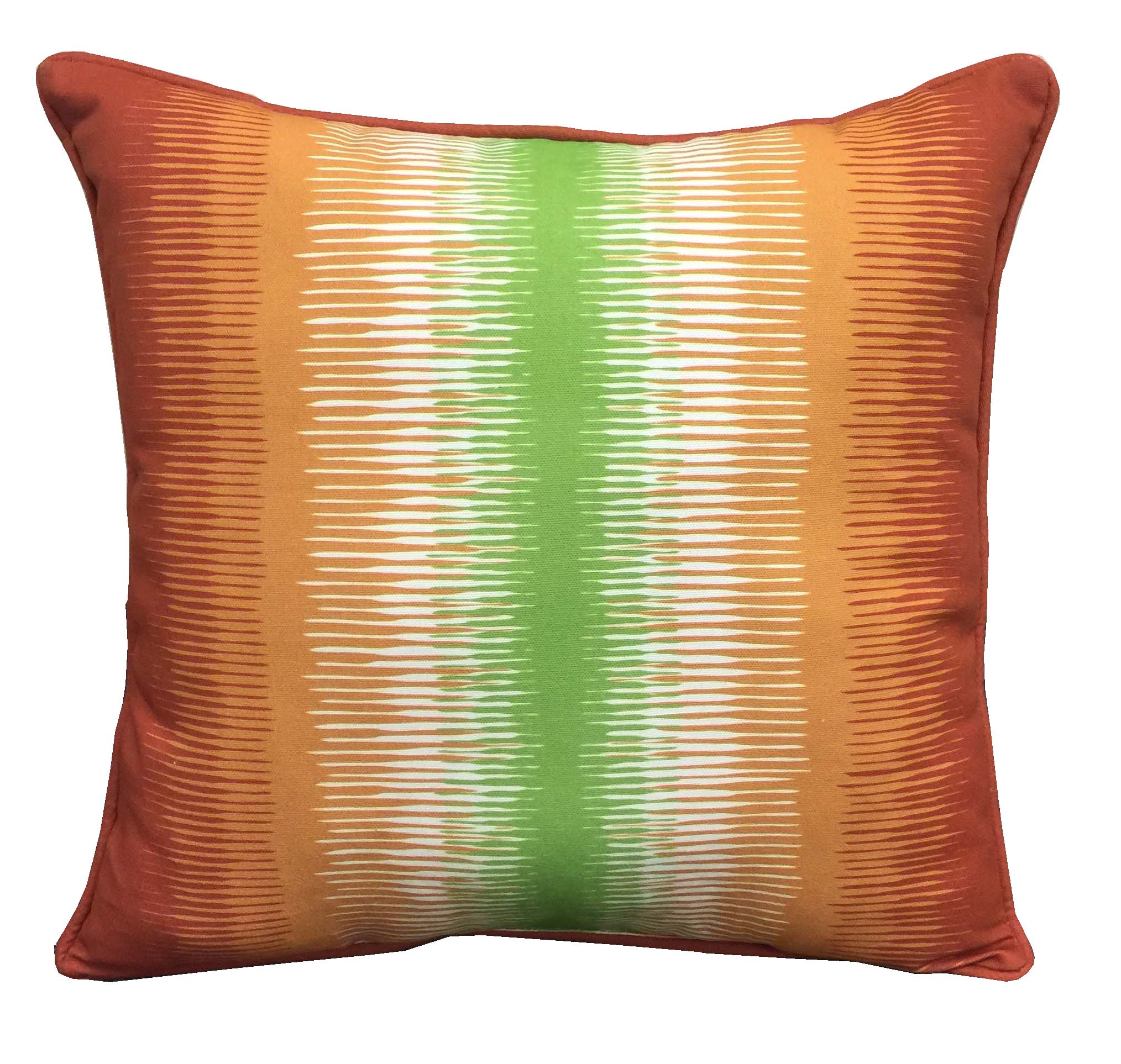 Garden Treasures Striped Stripe Square Throw Pillow In The Outdoor Decorative Pillows Department