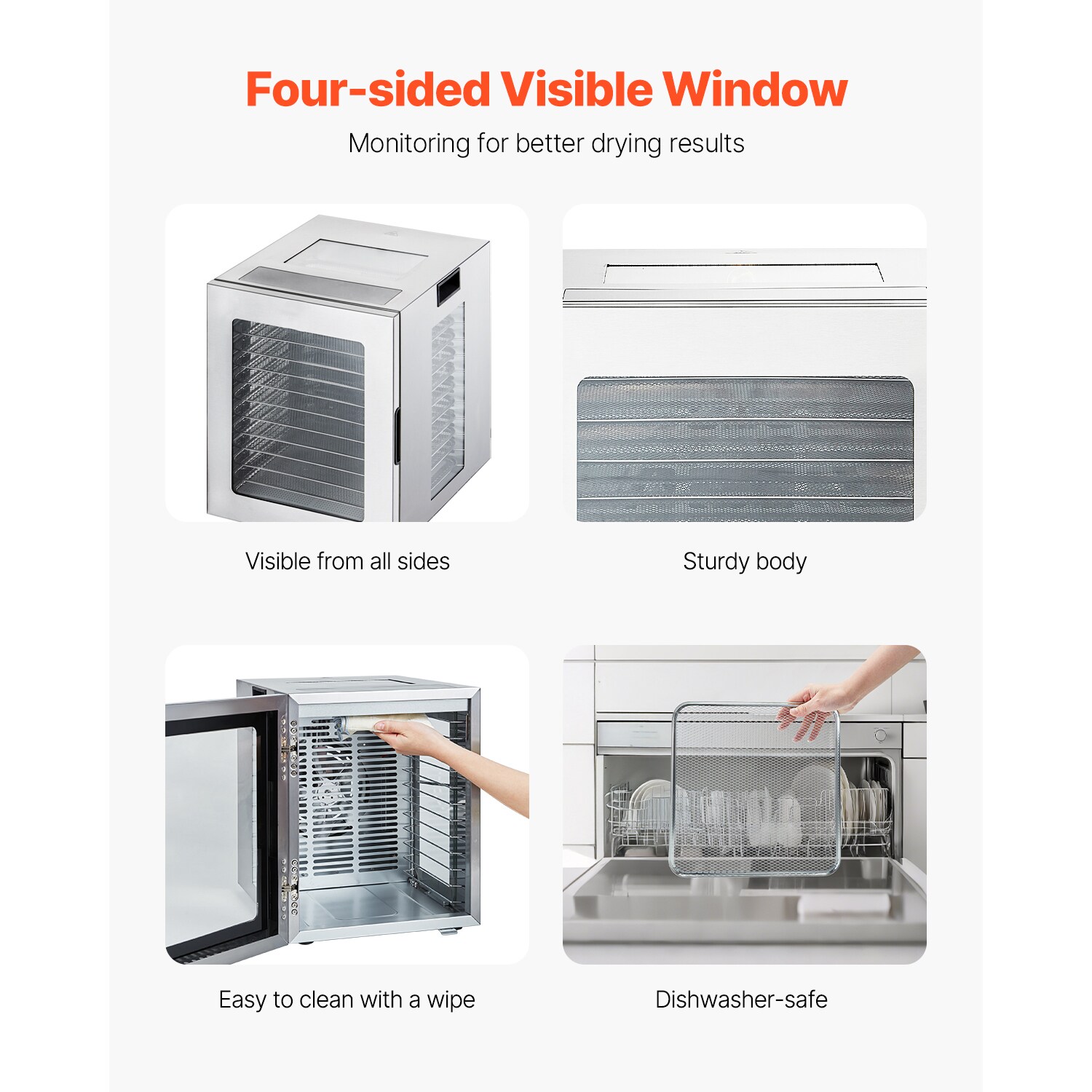 VEVOR SCSGHGJ800W106853V1 dehydrators - View #6