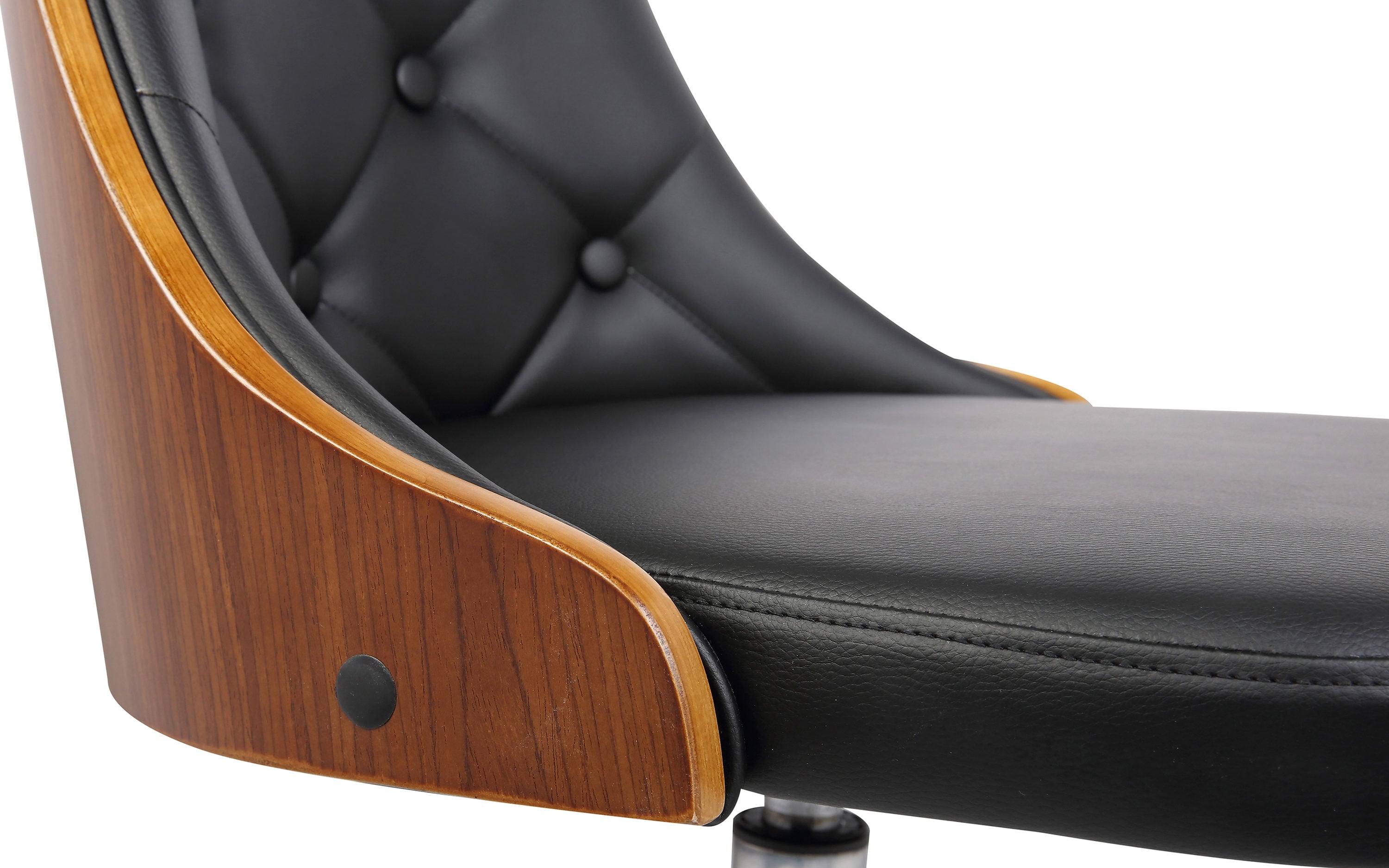 Armen Living LCDIOFCHBLACK Office-Chairs - View #6