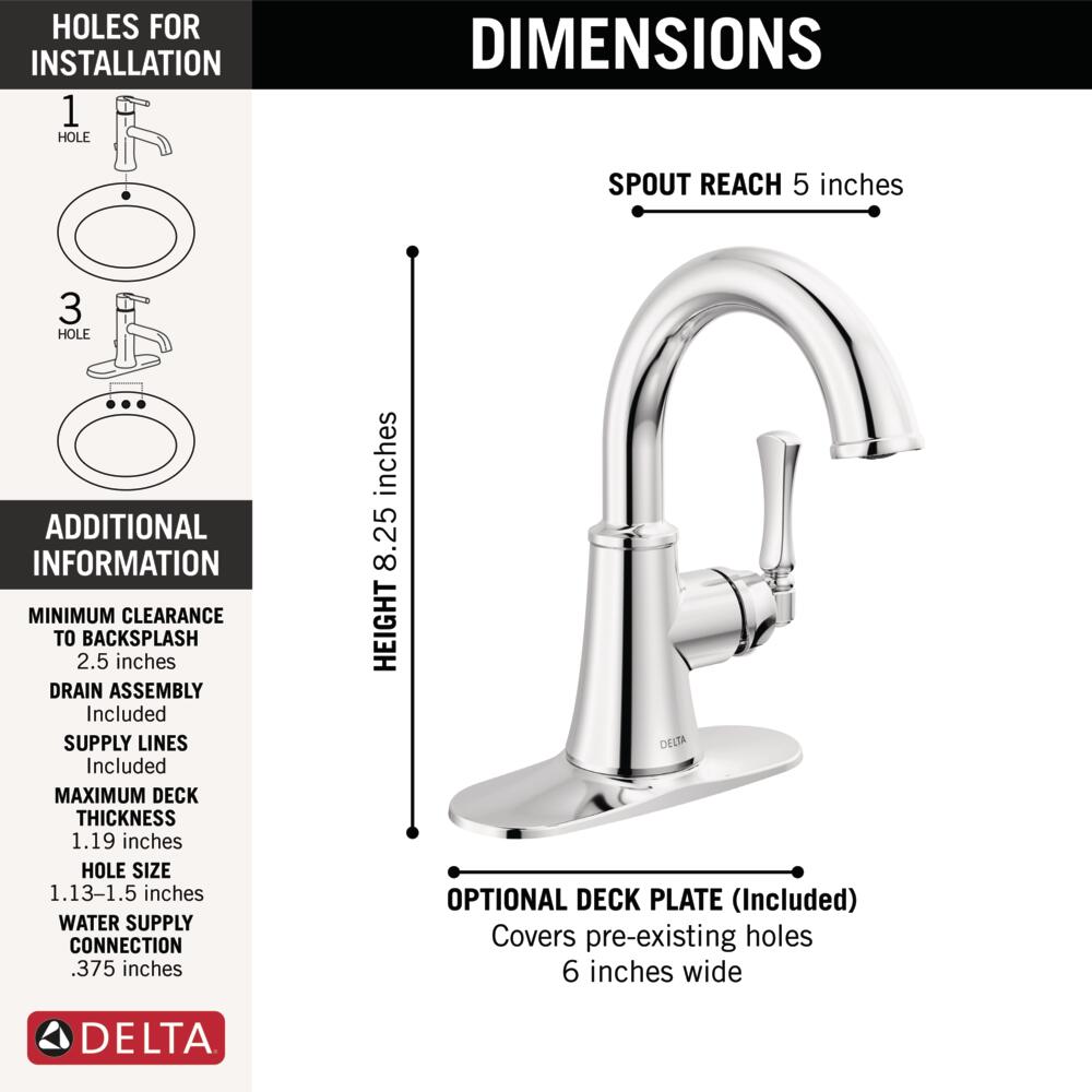 Delta 15798LF Lavatory-Faucets - View #4