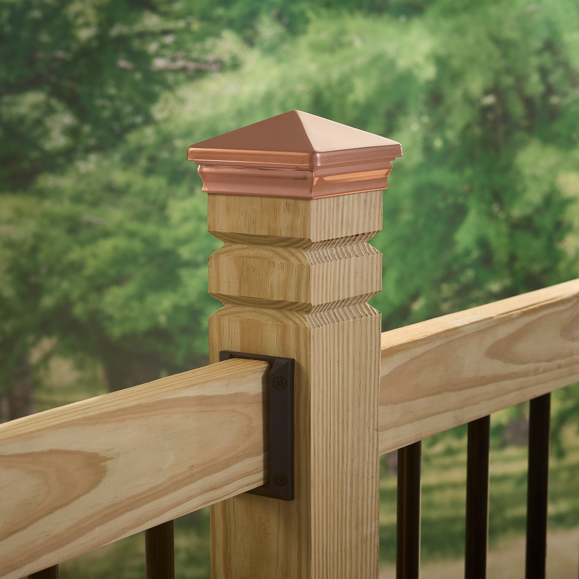 RELIABILT QTP72C-CO-E1 Deck-Post-Caps - View #3