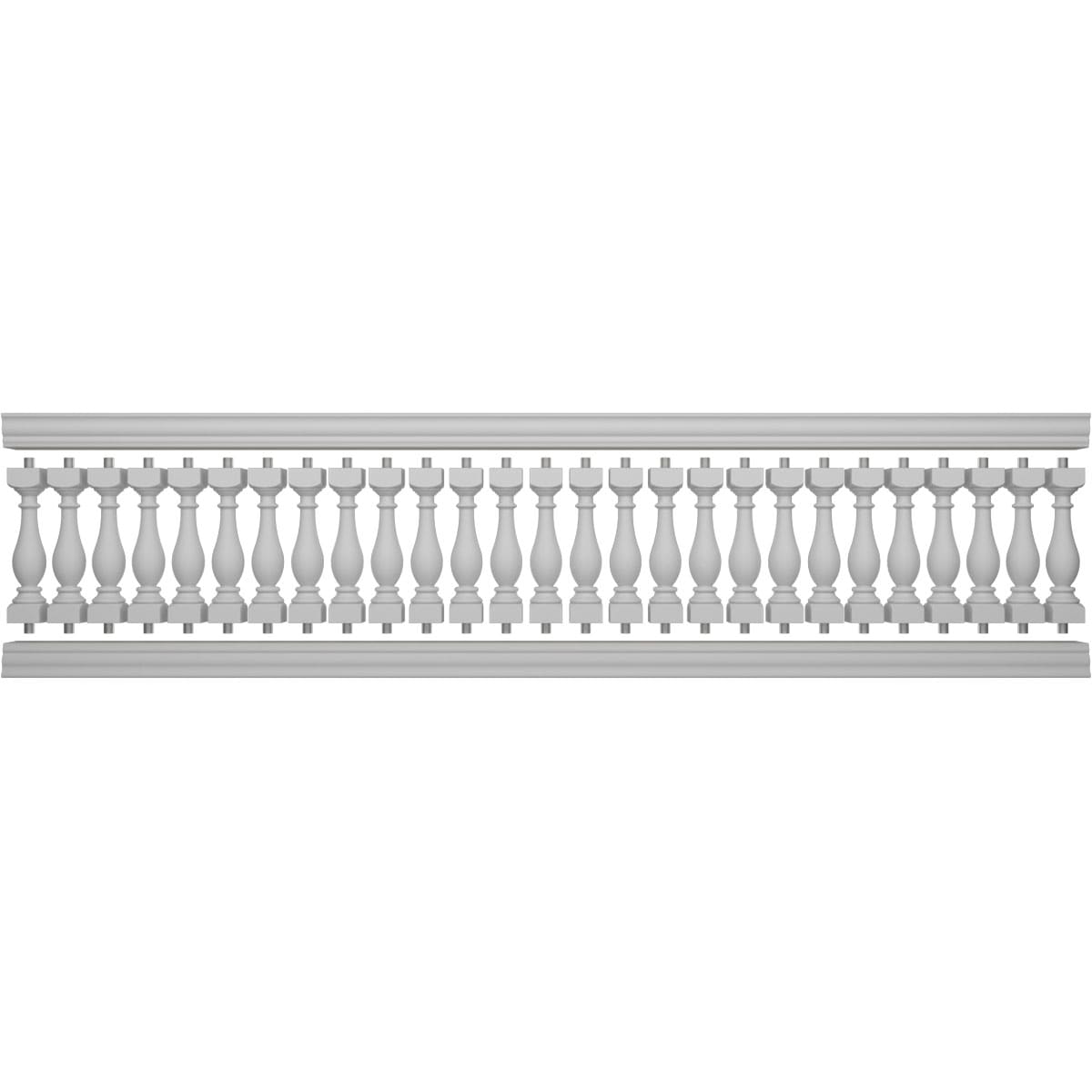 Ekena Millwork BALK38X168LGG railings - View #5