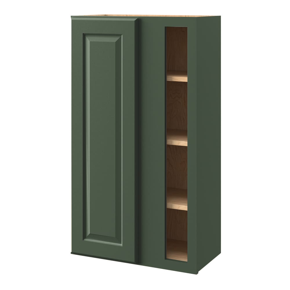 allen + roth 6240MT Marston 27-in W x 42-in H x 12-in D Sage Blind Wall Fully assembled Cabinet Raised Panel