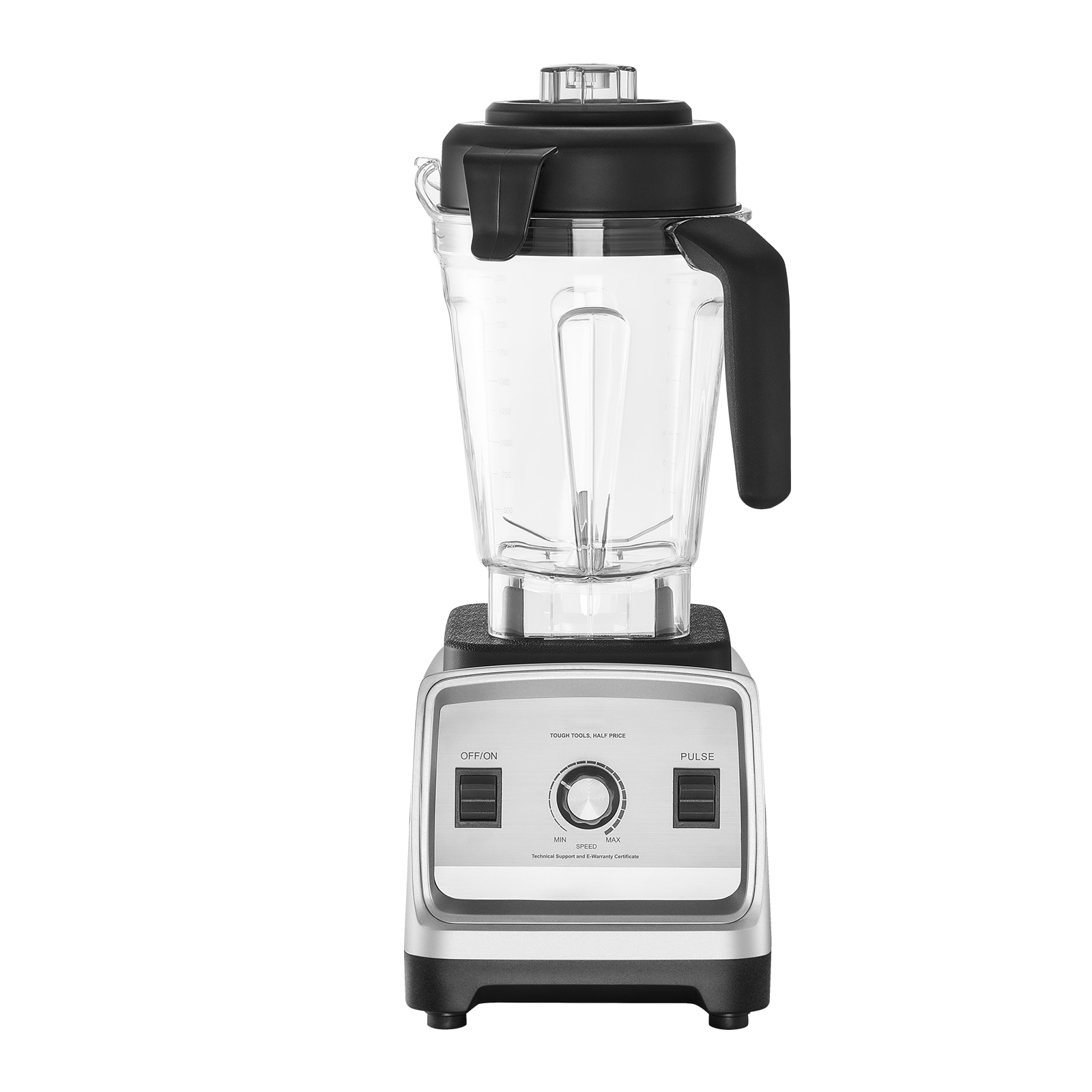 VEVOR SCBDJYZSBJBJ06566V1 Blender for Smoothies 3-oz 1 -Speed Blender and food processor combo ( Silver )