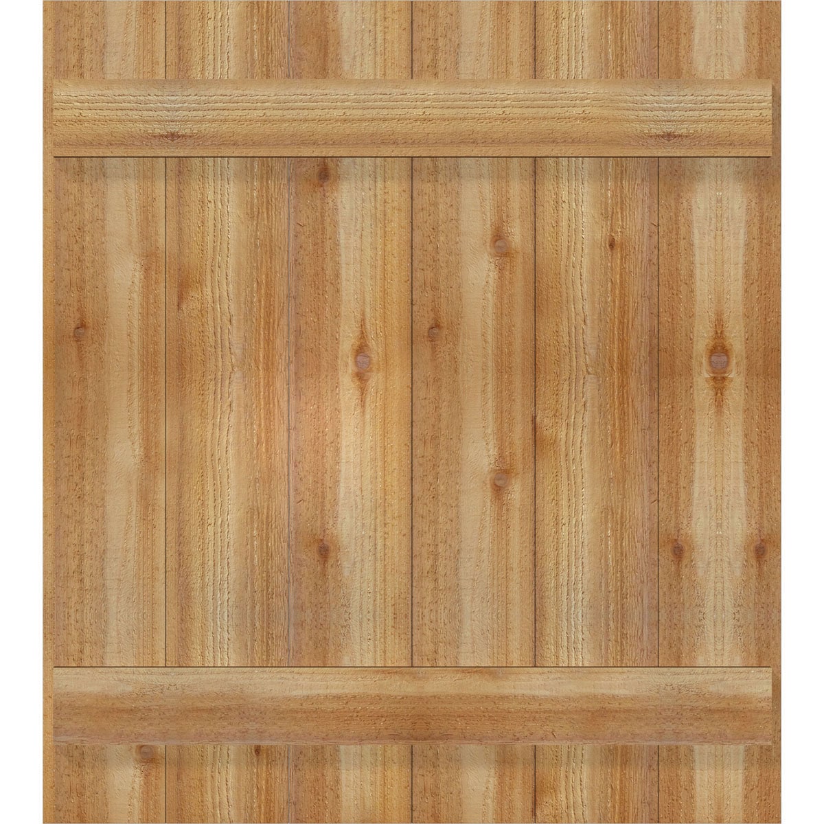 Ekena Millwork RBJ06S32X036RWR Exterior-Shutters - View #5