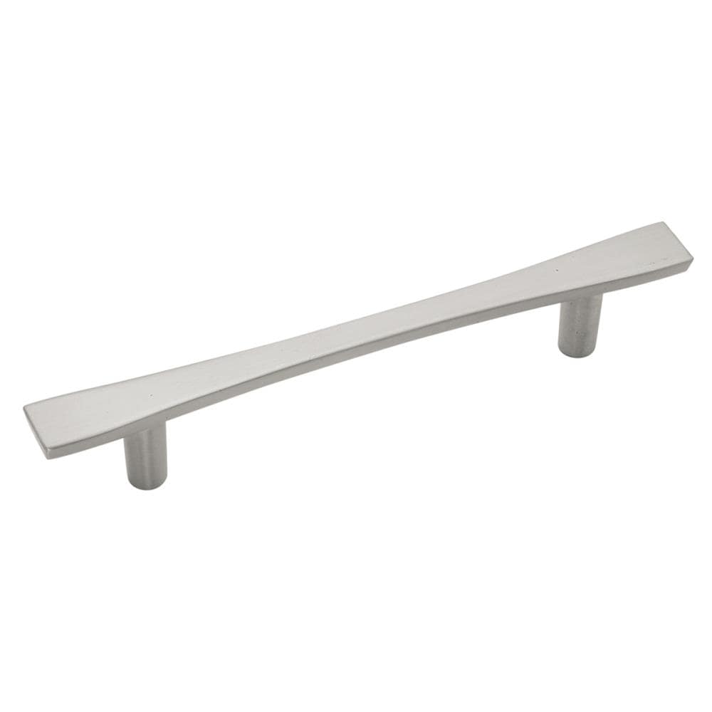 Hickory Hardware P7522-SN Metropolis 3-3/4-in Center to Center Satin Nickel Rectangular Bar Drawer Pulls