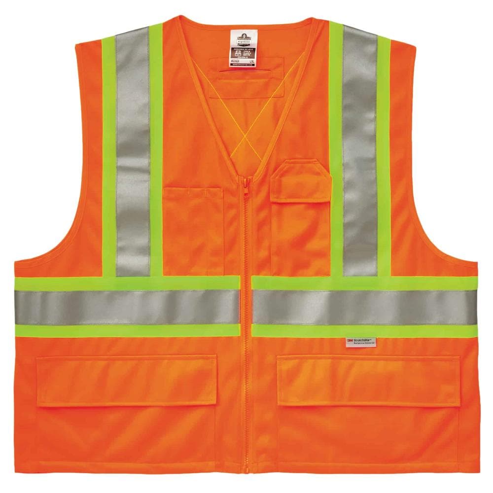 Orange safety vest on sale lowes