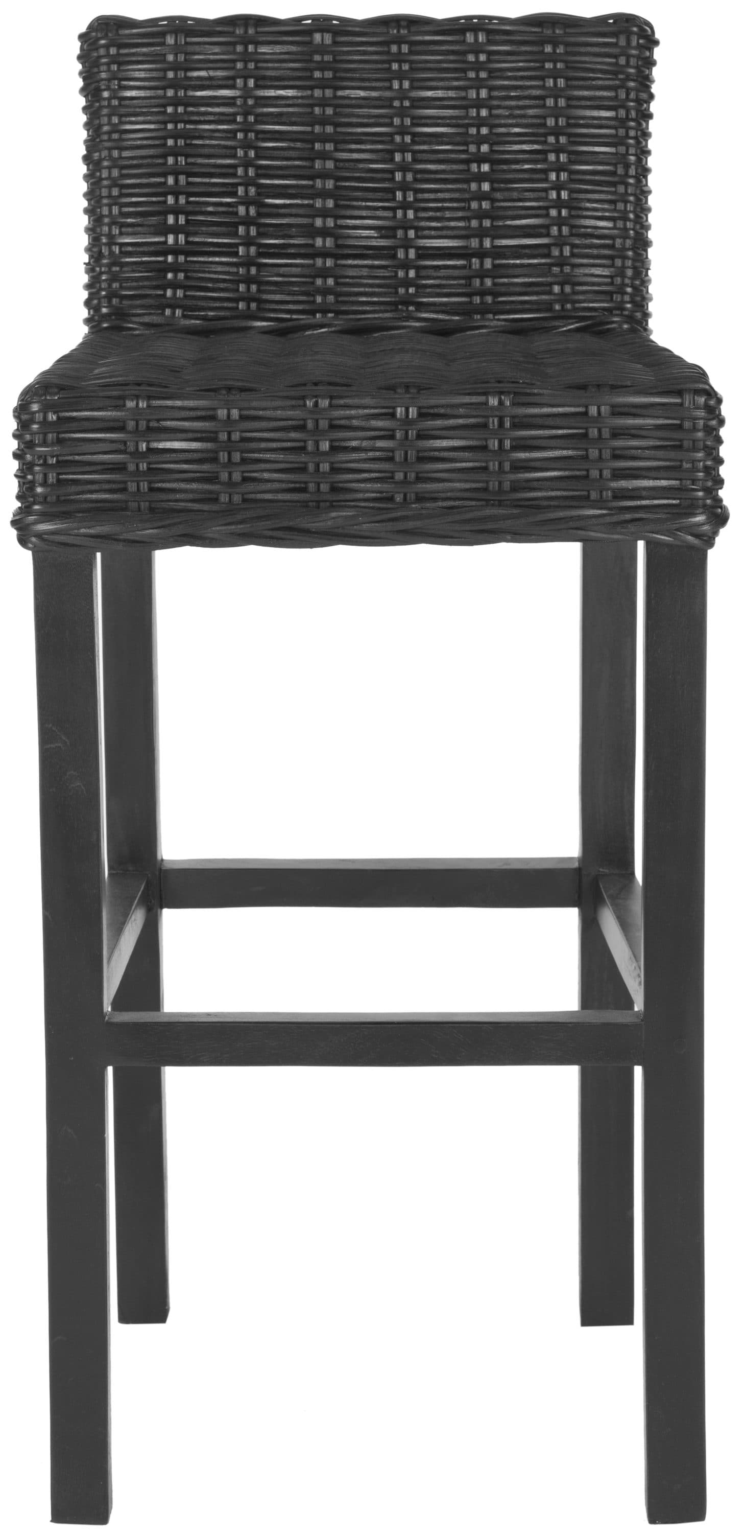 gray wicker bar stools