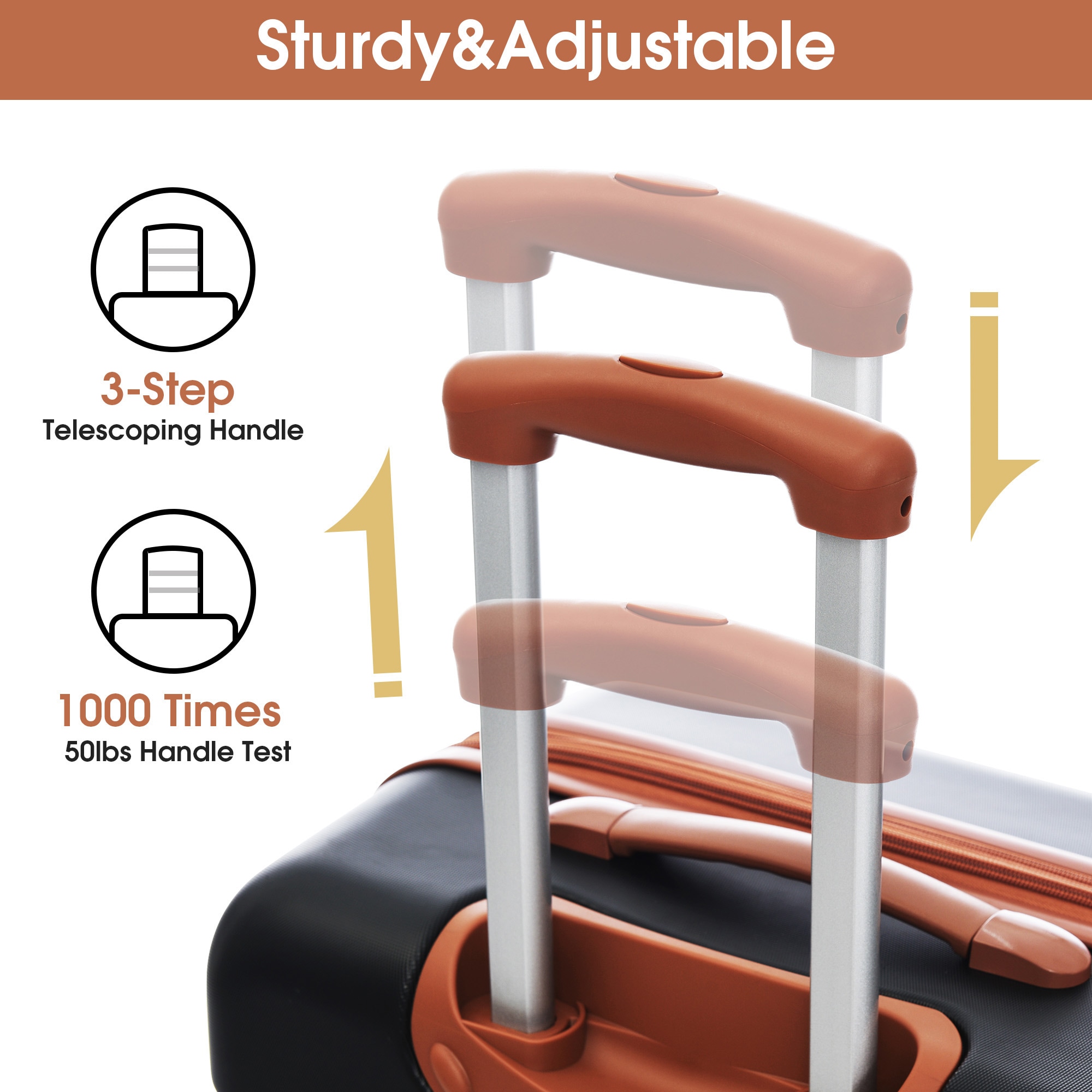 SINOFURN SYD9200001BK Luggage-And-Luggage-Sets - View #5