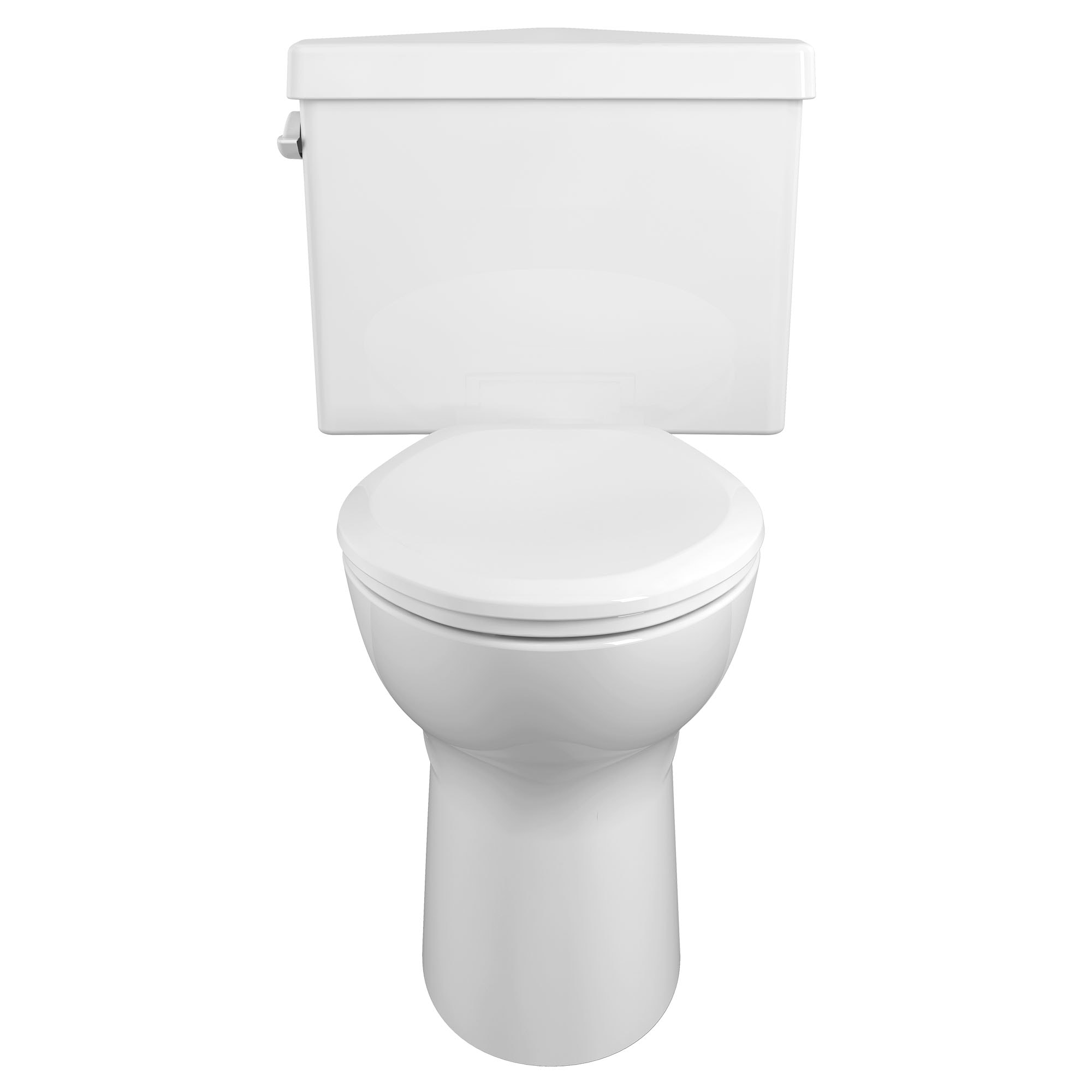 American Standard Cadet 3 White Elongated Chair Height 2 Piece Toilet