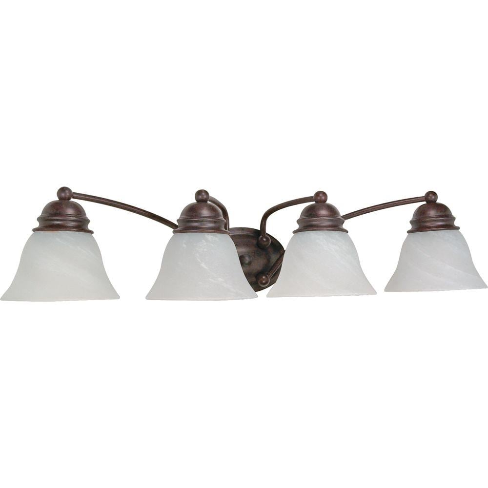  LW-SC529575 28.75-in 4-Light Old Bronze Transitional Vanity Light Bar