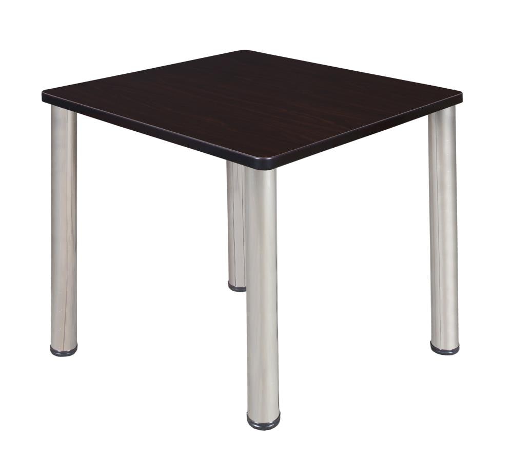 Regency TB3030MWBPCM Breakroom Brown 4-Person Training Table (30-in W x 29-in H)