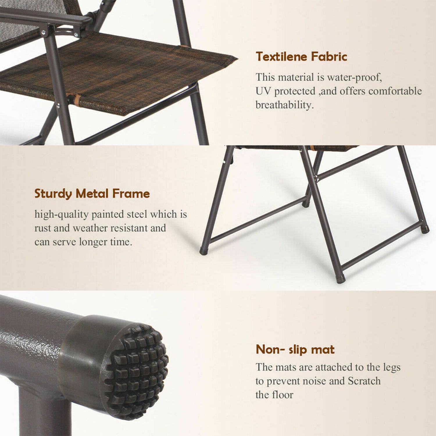 WELLFOR OUG52894 Patio-Chairs - View #7