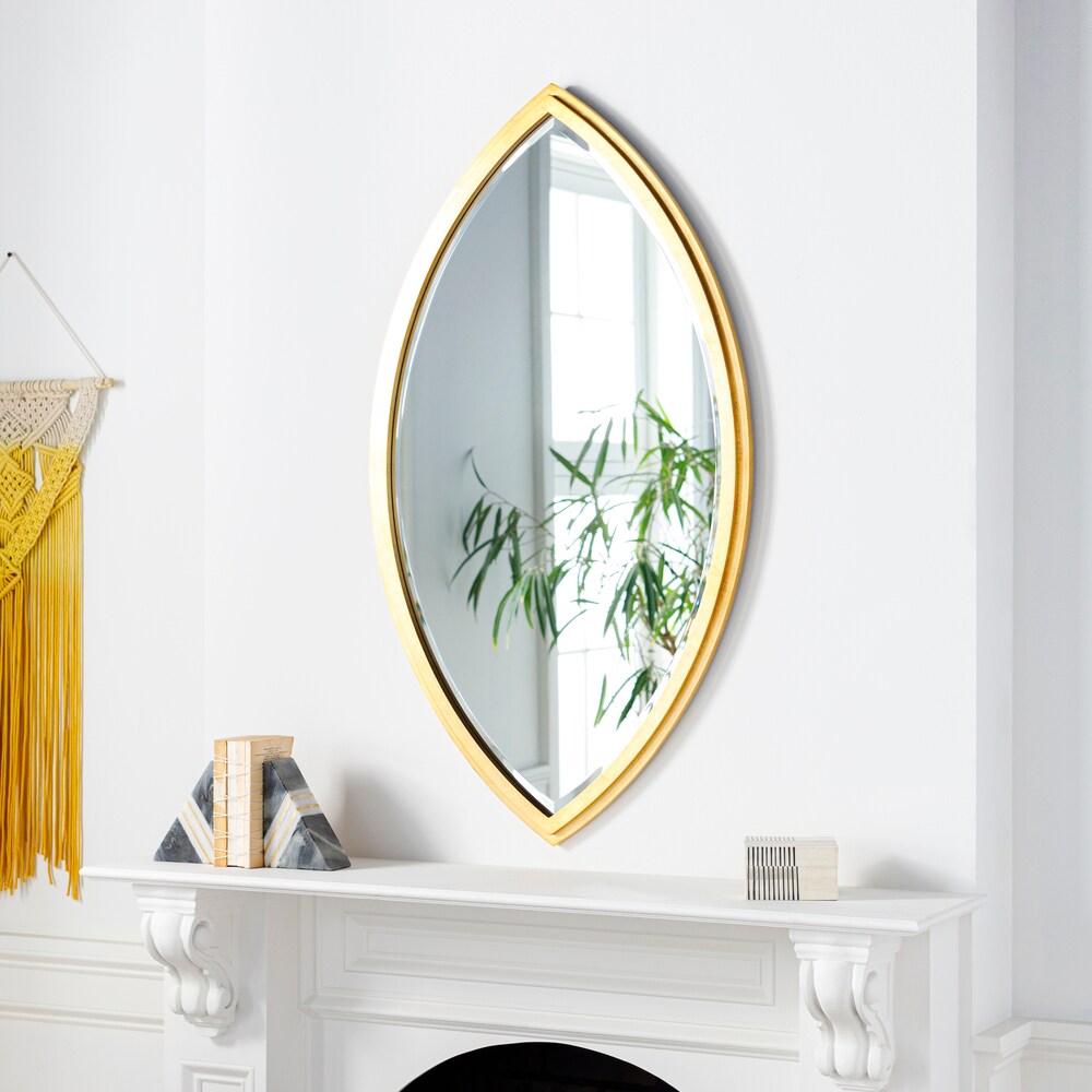 Home Bathroom Decorative Wall Mounted Embossed Mirror with Golden Stainless  Steel Frame - China Glitter Mirror, Glass Mirror