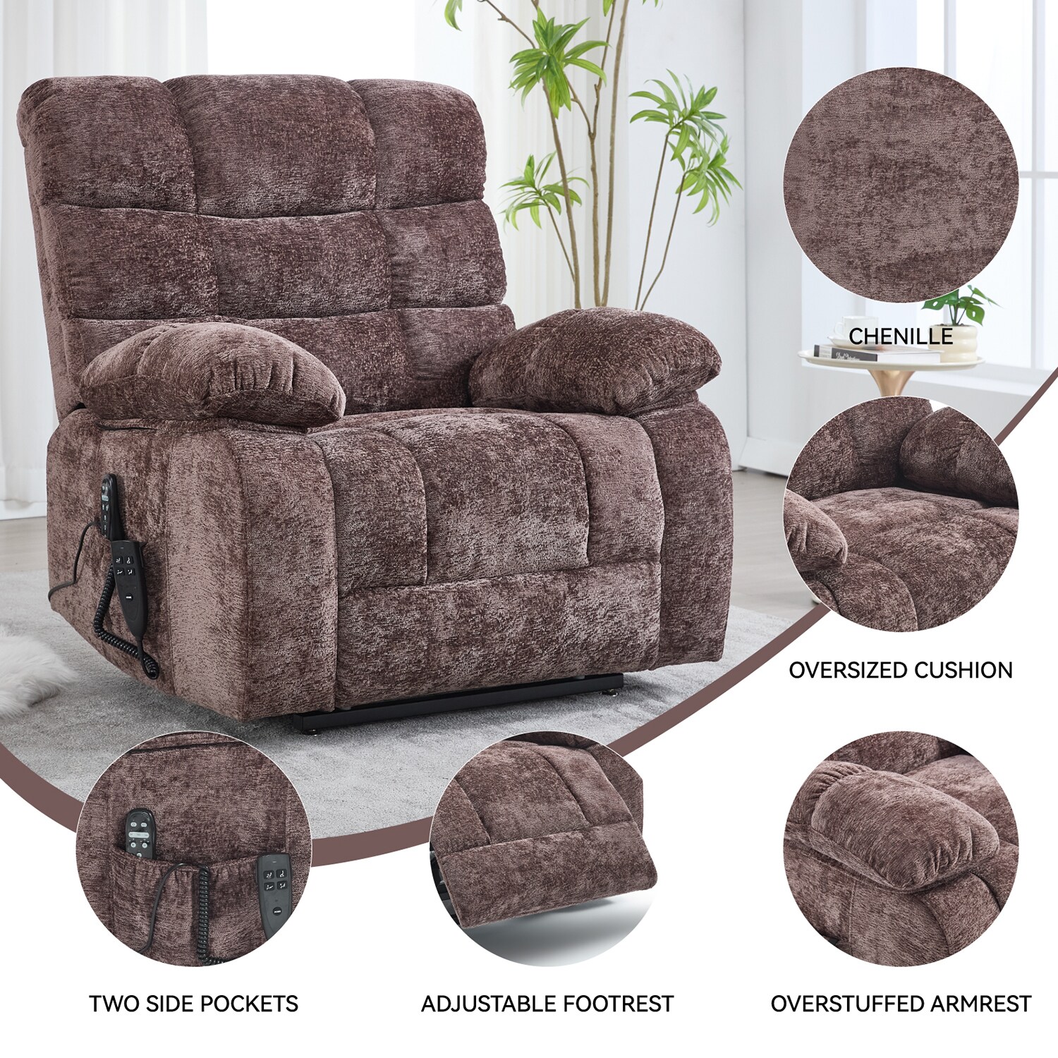 GZMR GZ-W1803RC55 recliners - View #6