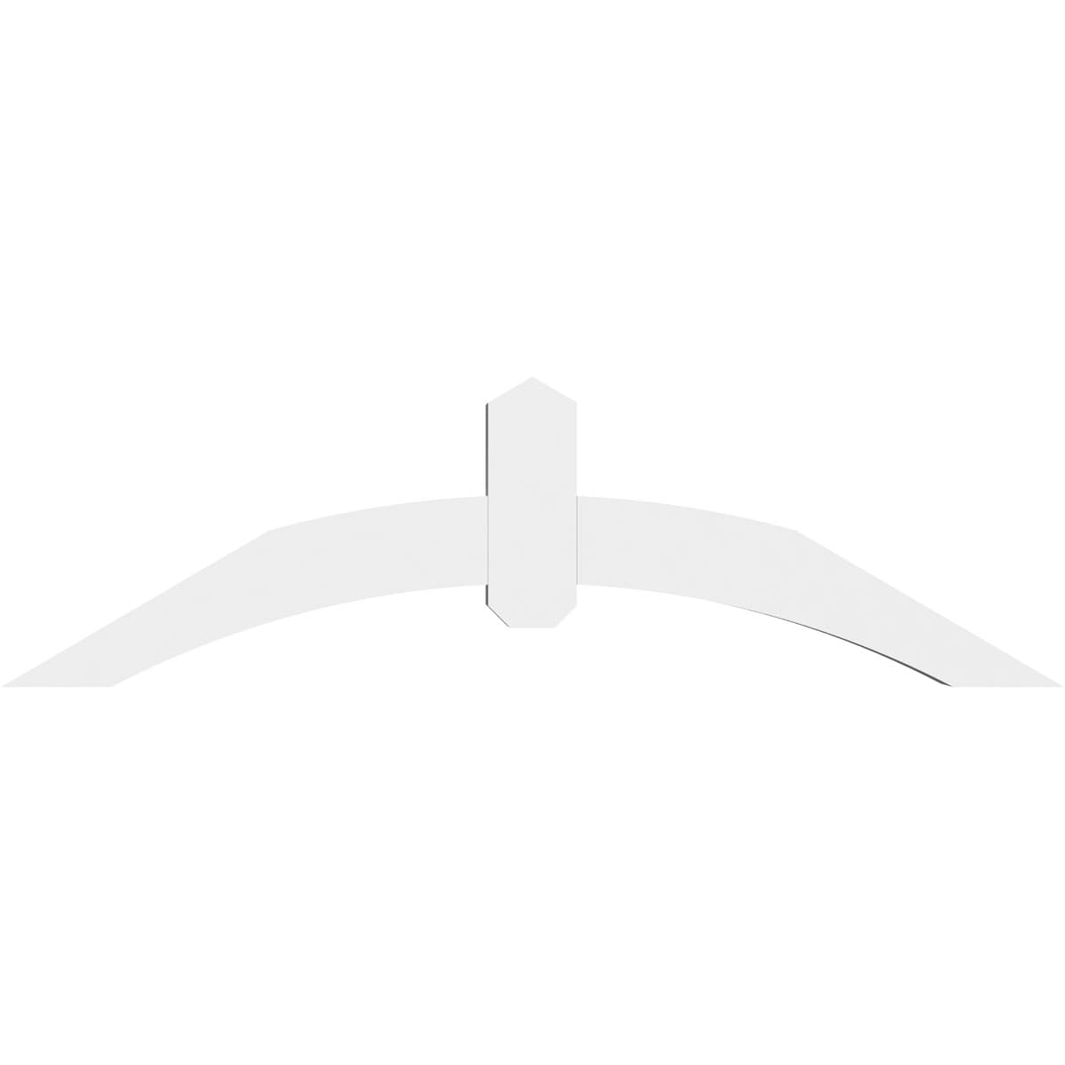 Ekena Millwork GBP048X14X0404ARC00 Exterior-Brackets-Braces - View #2