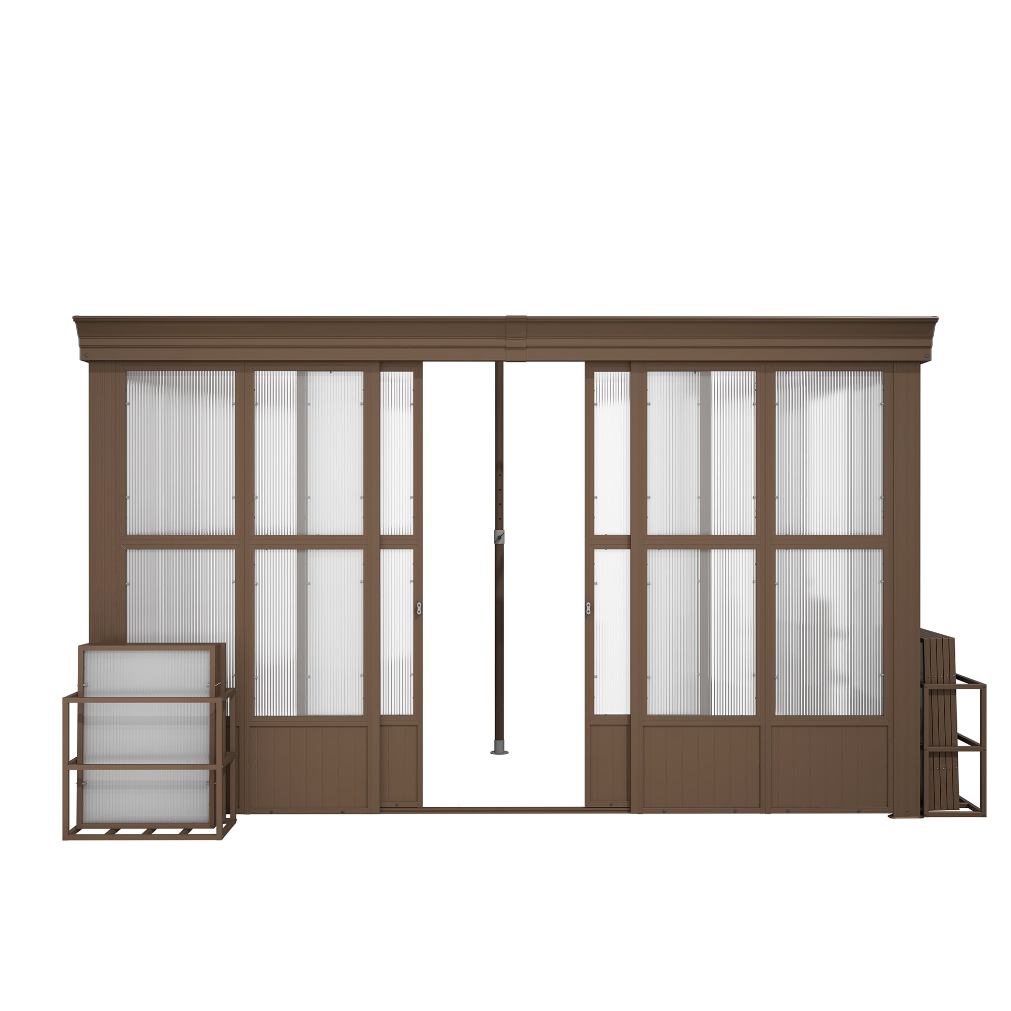 Mondawe MA-GHPS08 Wood-Resin-Gazebos - View #2