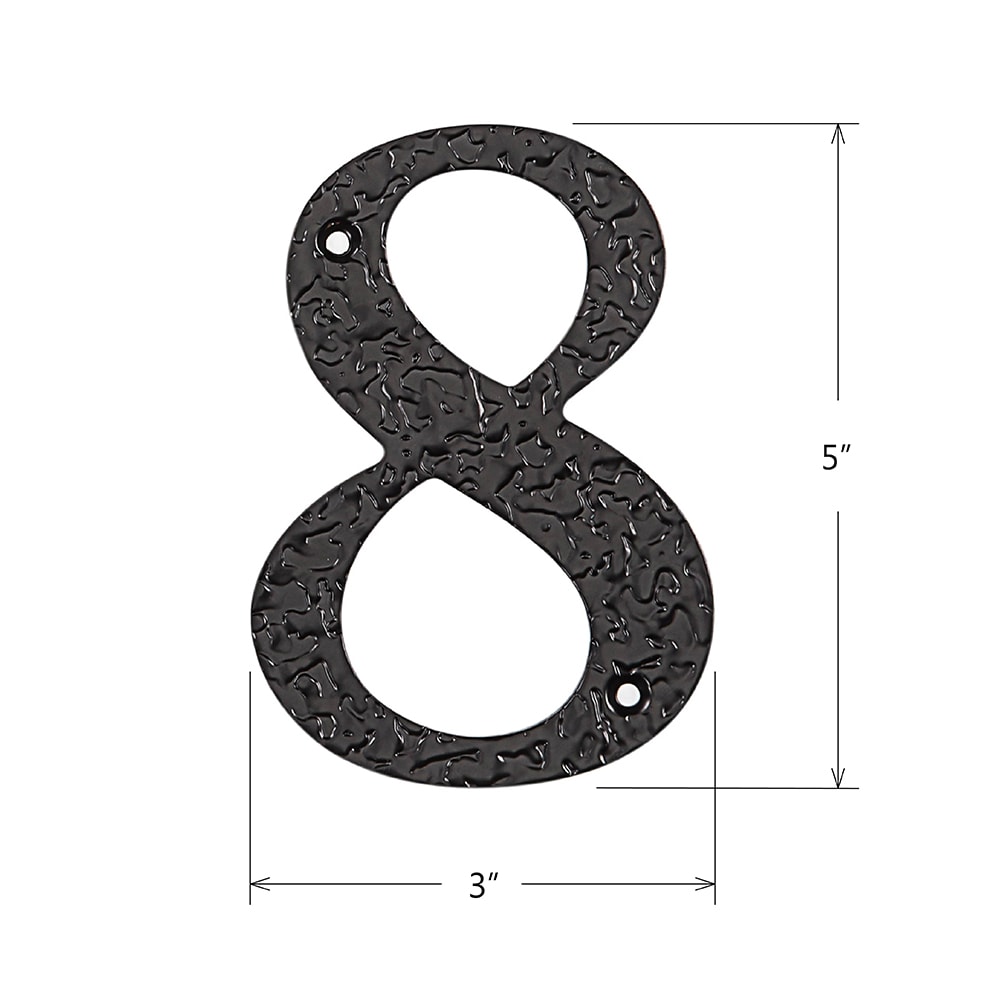 RELIABILT 27788PKBLG Signs-Letters-Numbers - View #6