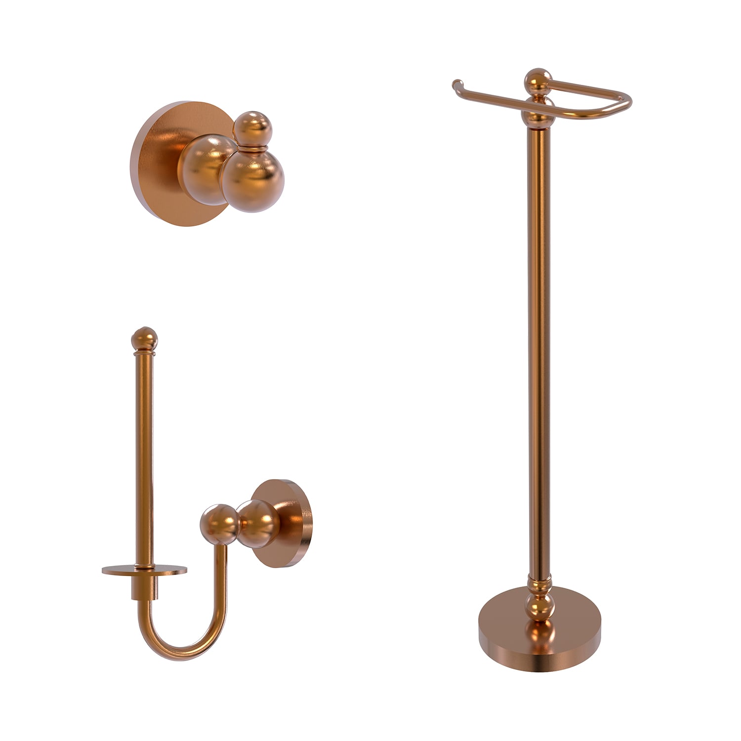 Allied Brass BL-H1-BBR Robe-Hooks - View #3