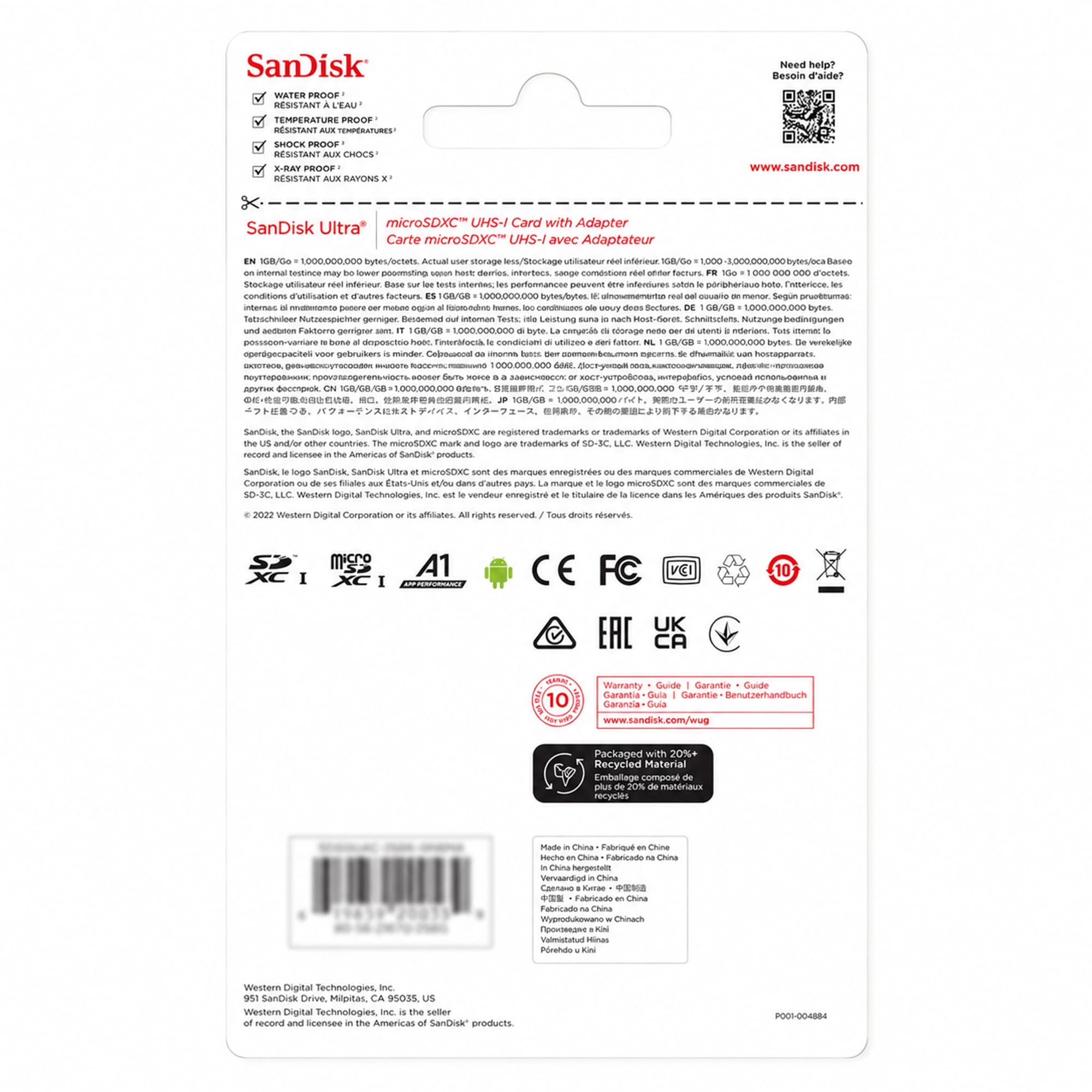 SanDisk SDSQUAC-256G-GN6MA Smartphone-Camera-Accessories - View #2