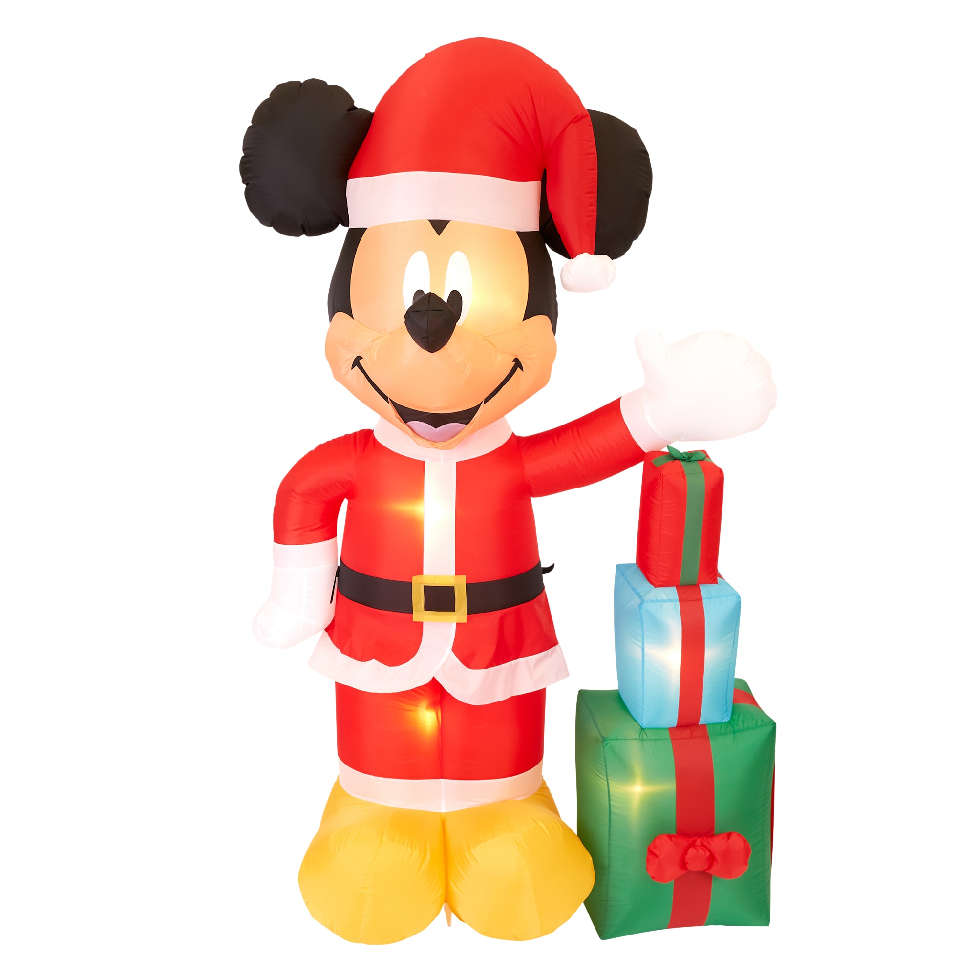 Mickey Mouse Santa Christmas 9' Ft Inflatable Disney Decoration Yard Outdoor NEW 