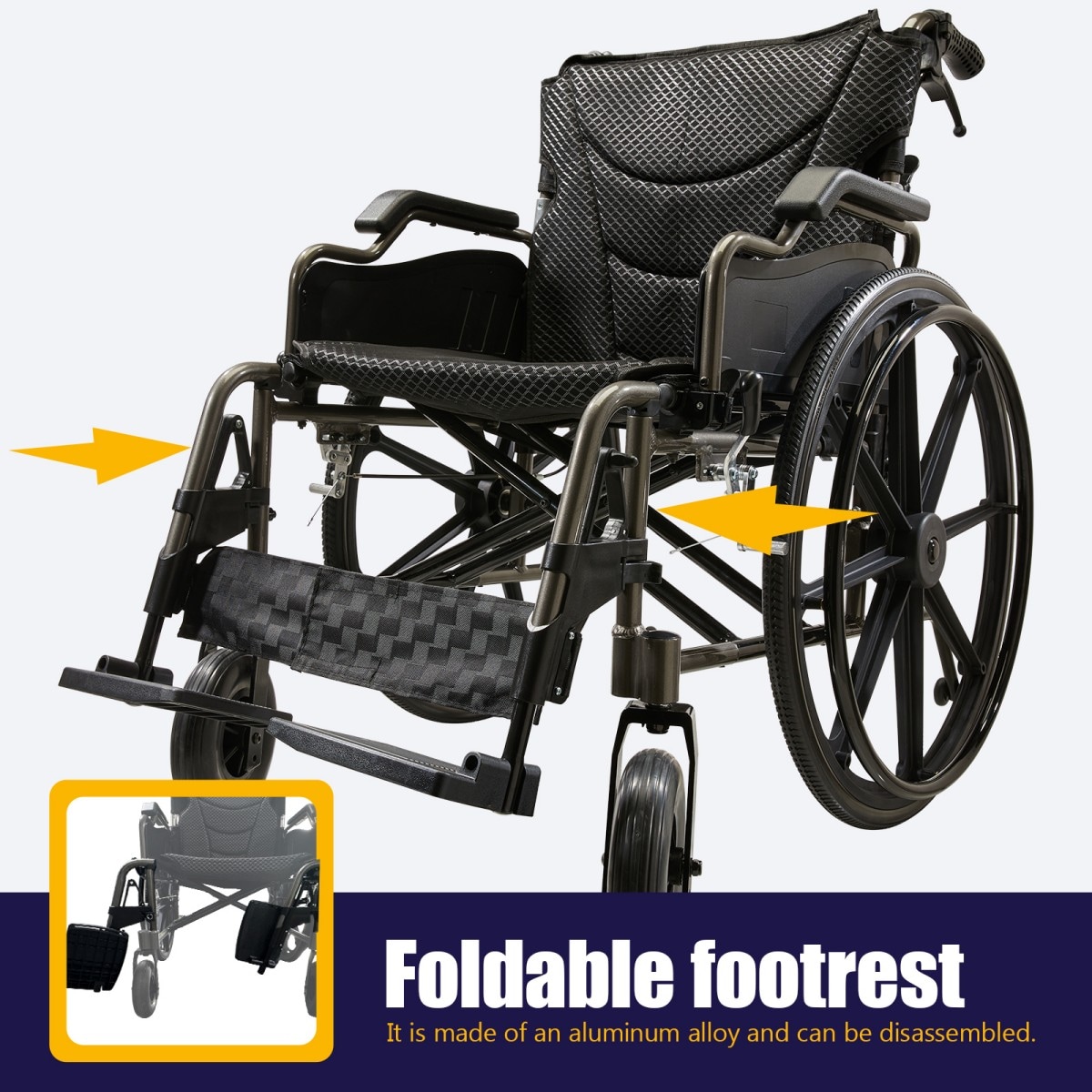 Dexmalle W3121P297406 Walkers-Wheelchairs-Rollators - View #3