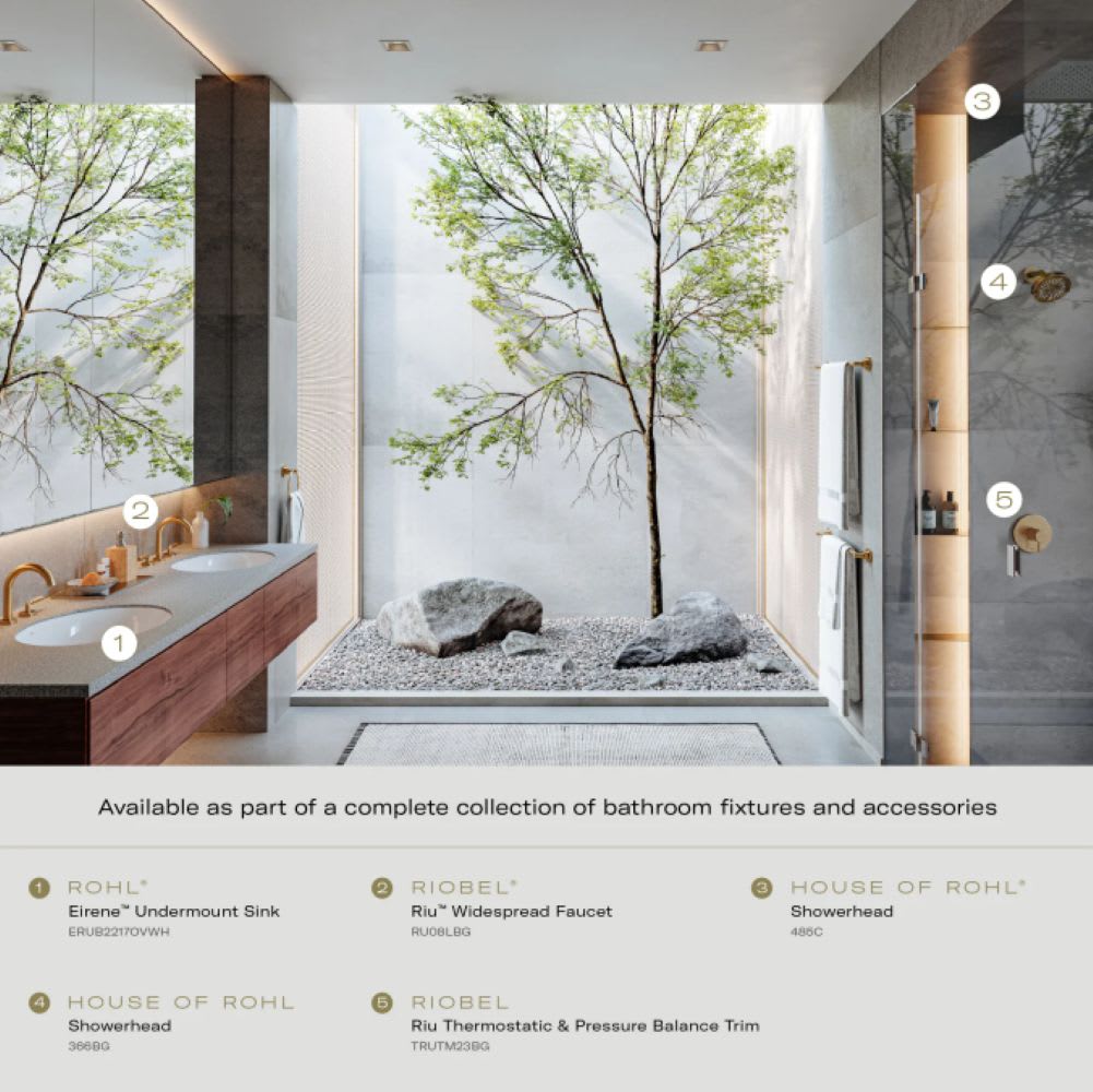 Riobel 366PN Fixed-Showerhead - View #3