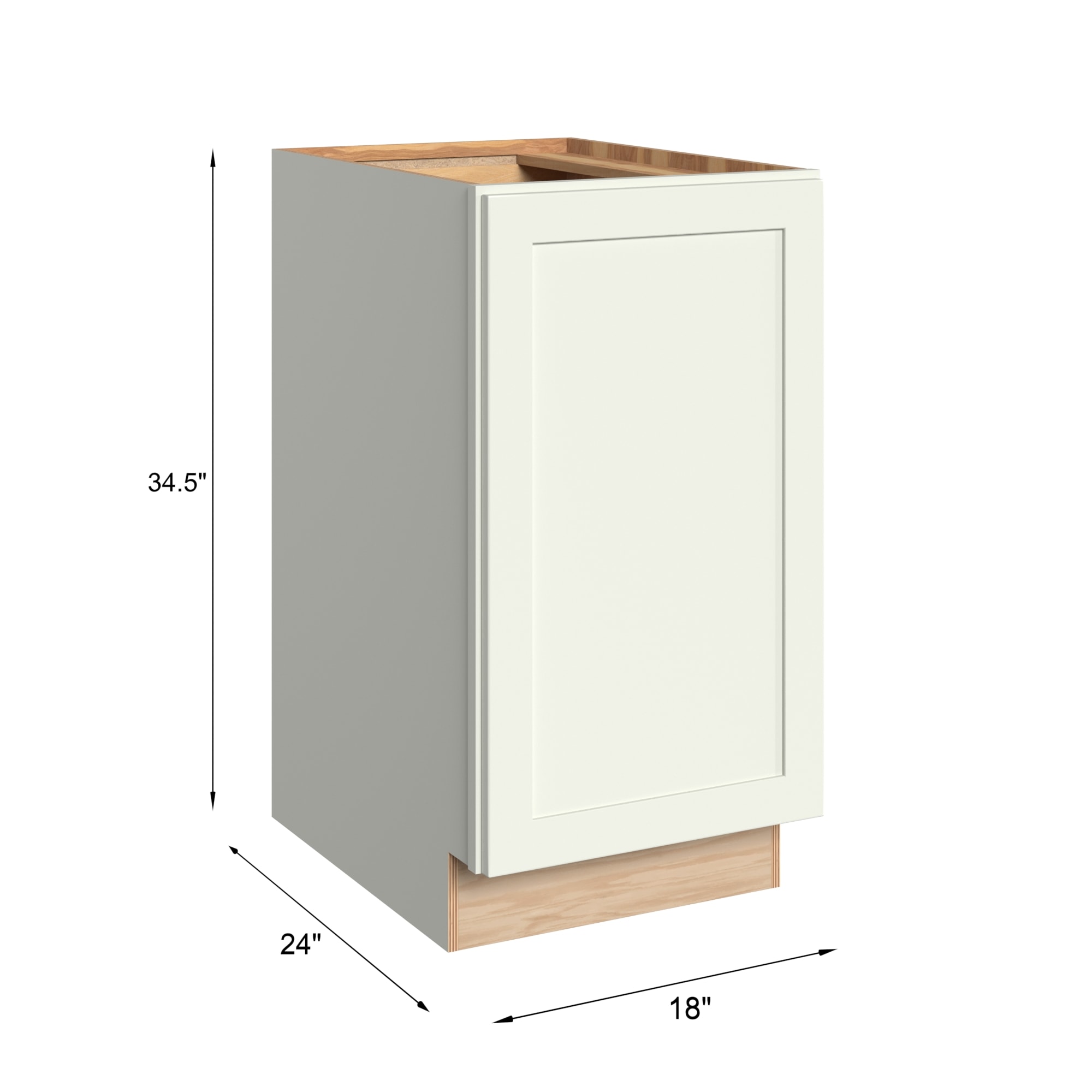 KraftMaid Momentum B18R.FHG71 Cabinets-Kitchen - View #3