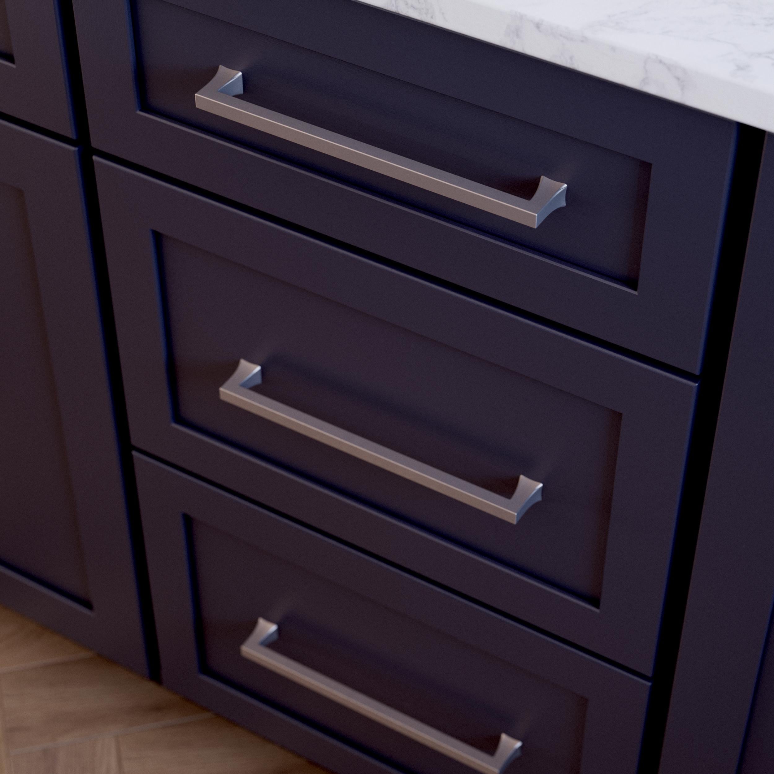 allen + roth P48476W-SN-B Cabinet-Pulls - View #2