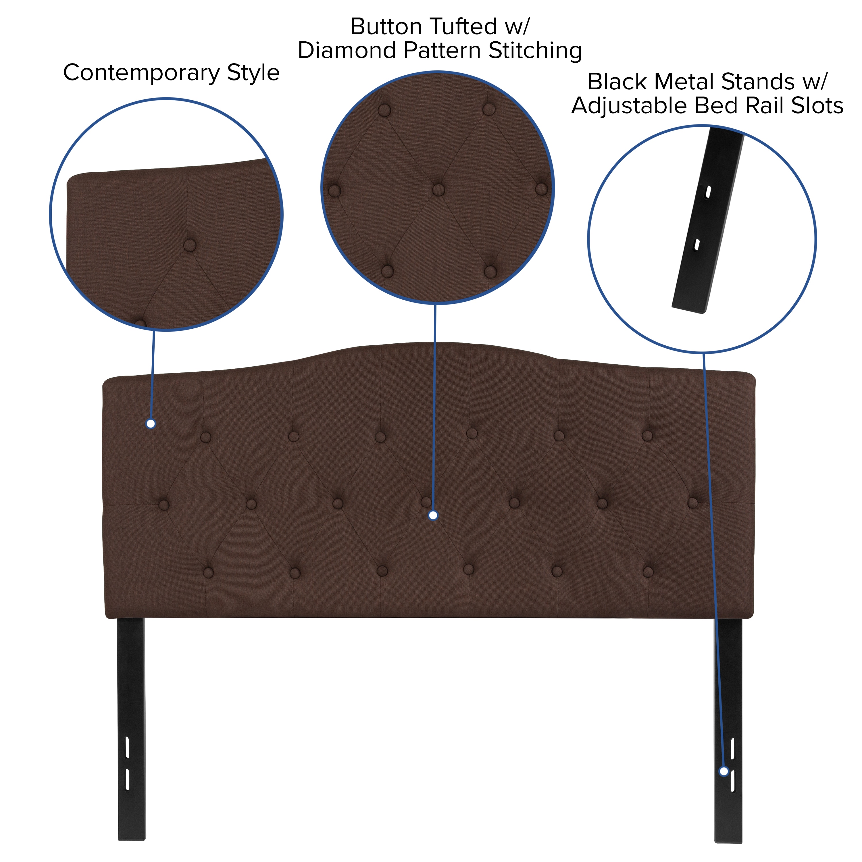 Flash Furniture 889142219842 Upholstered-Headboards - View #6