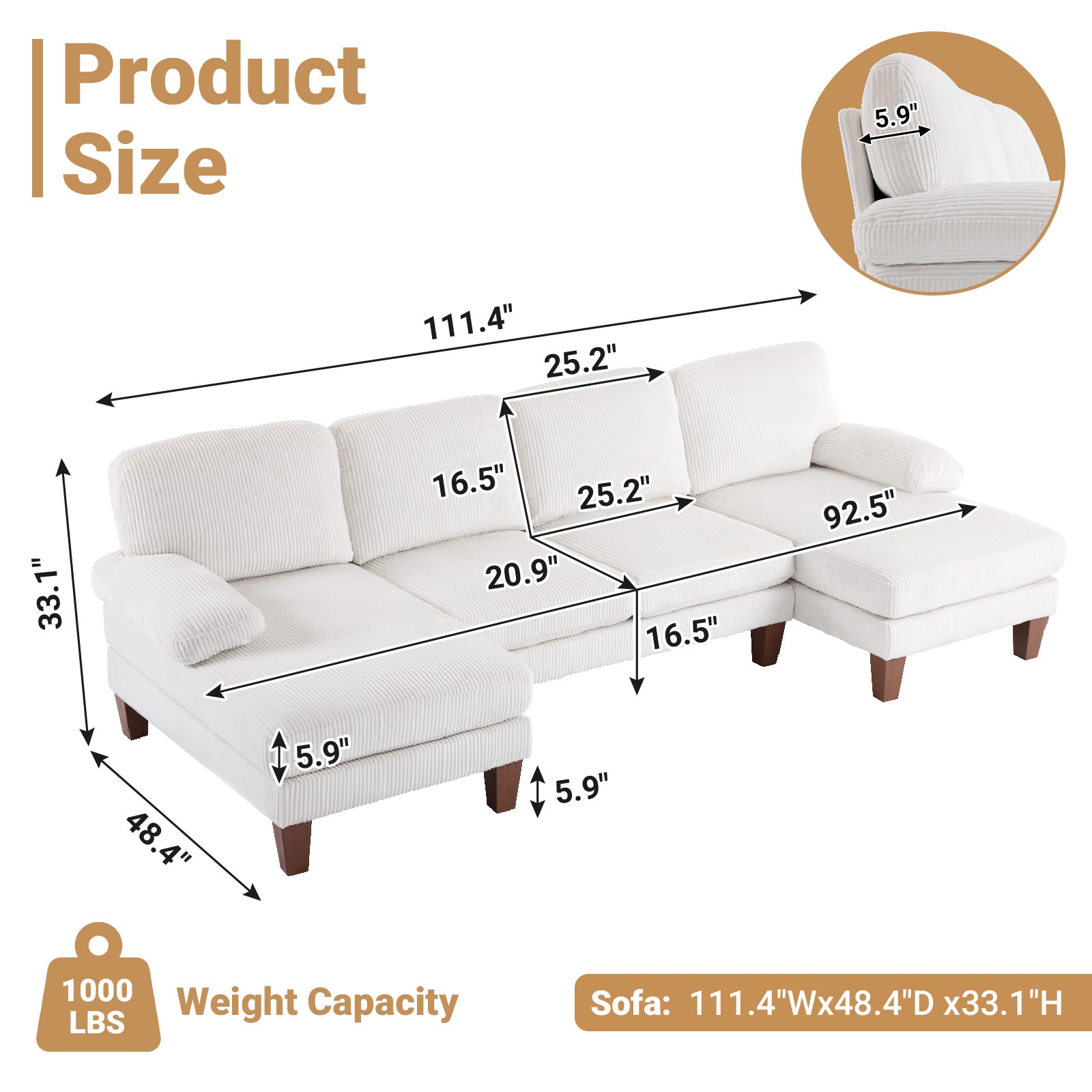 Outopee LO1G98000435+36 Sofas-Loveseats - View #8